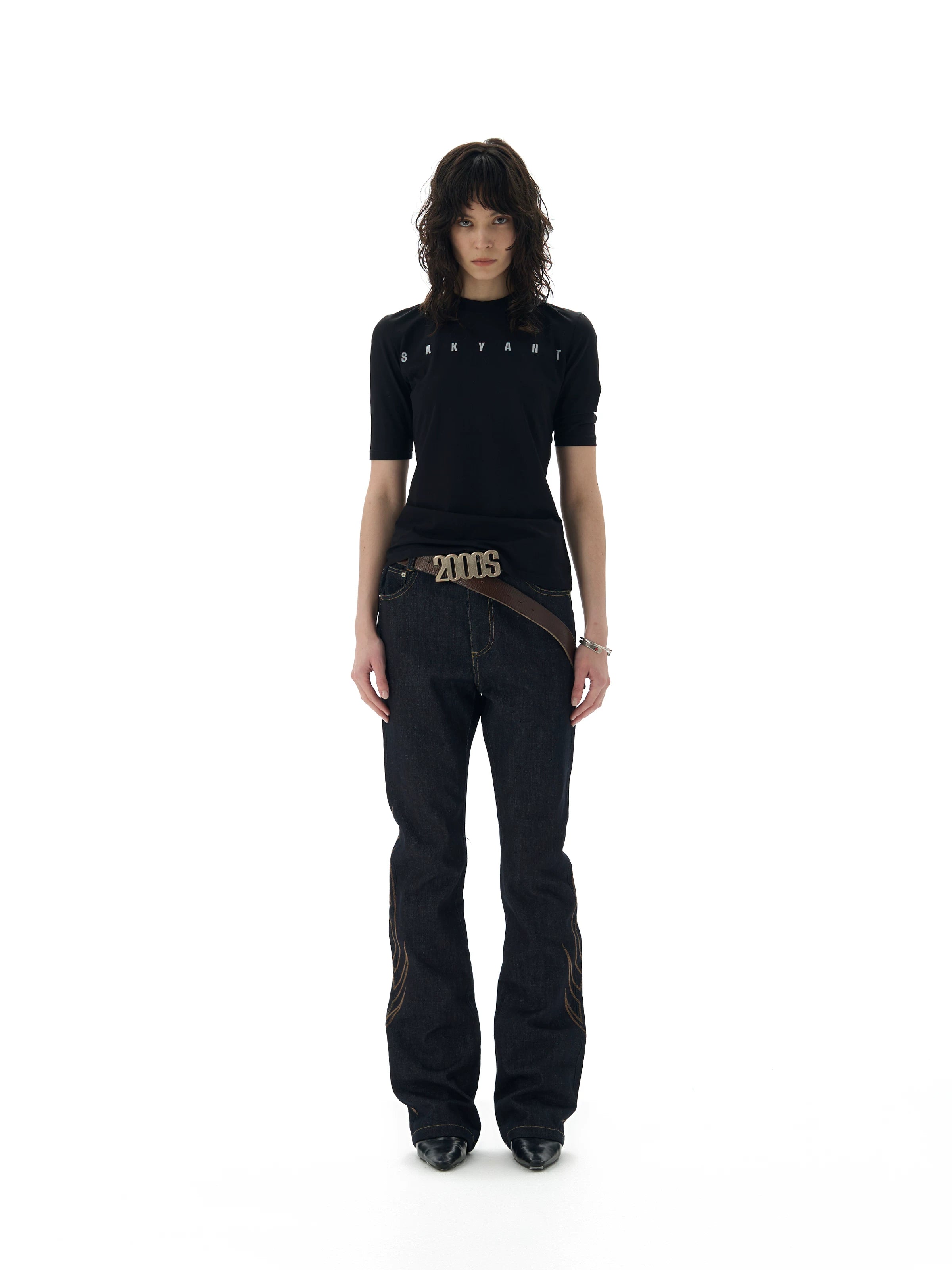 Twin Tiger Half-High Neck Slim Tee