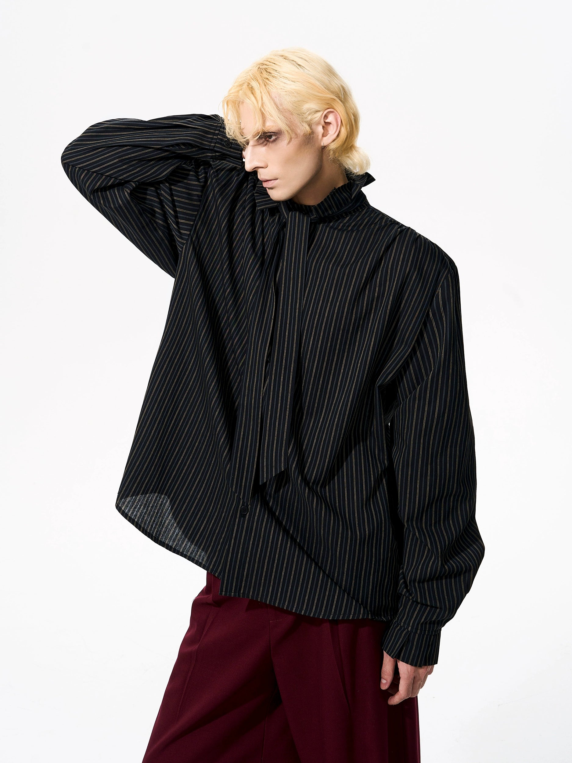 Oversized Pinstripe Shirt