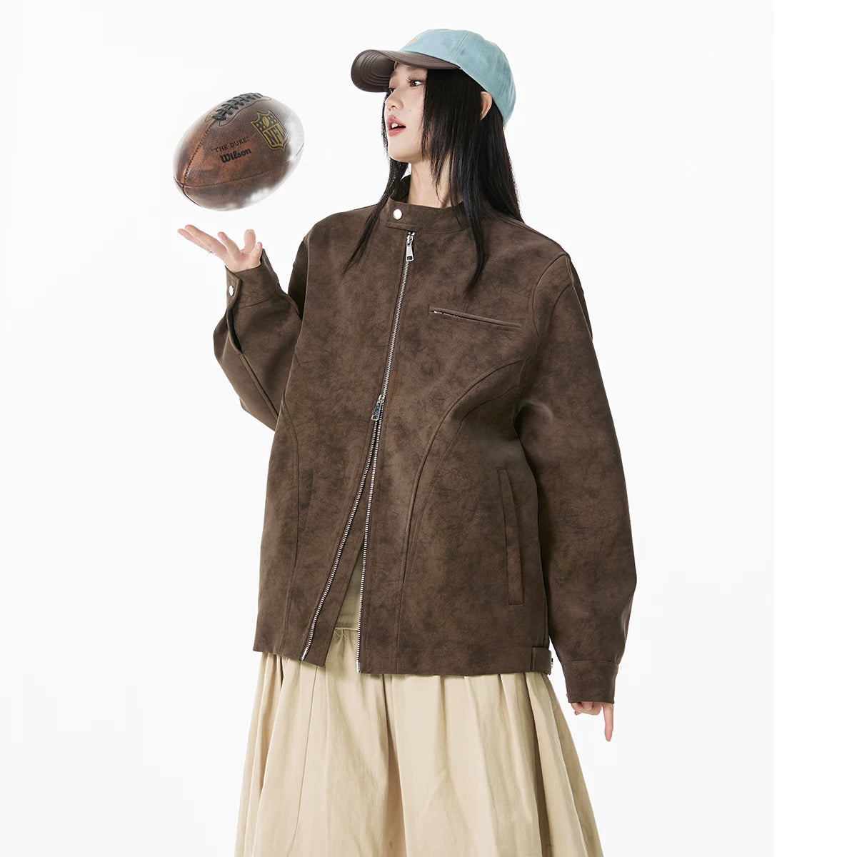Stoneway Moto-Cut Zip Jacket