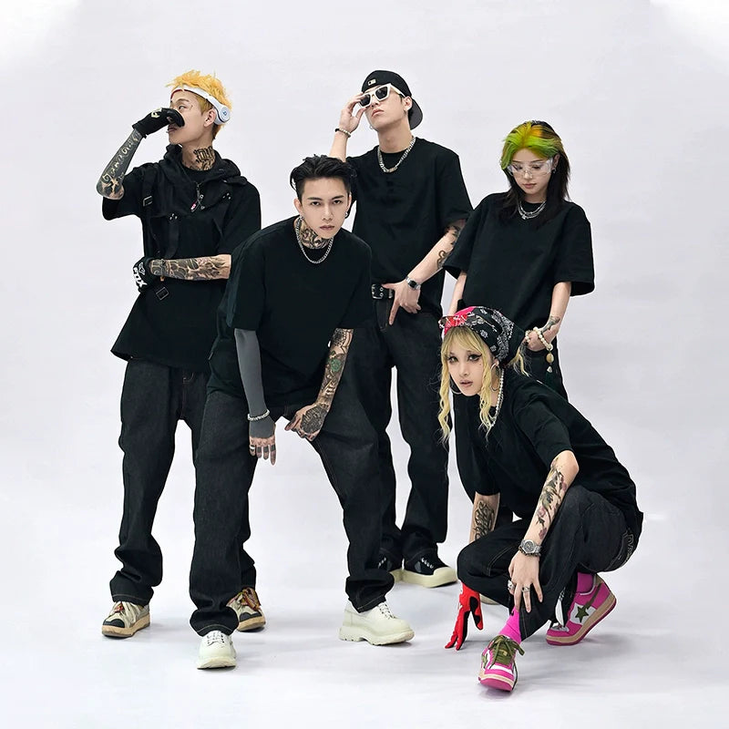 Plain Oversize Street Tee