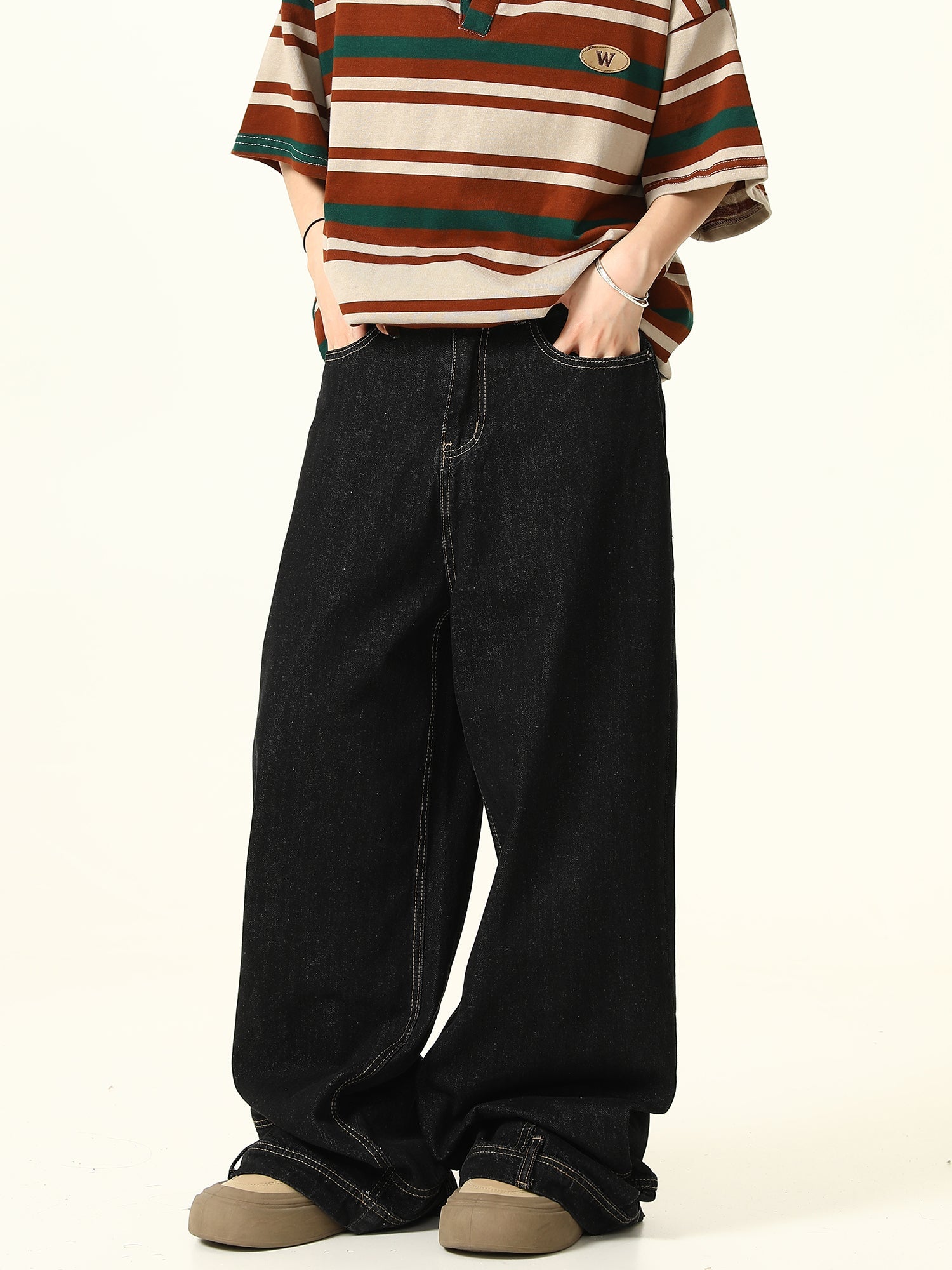 Y2K Wide Leg Baggy Jeans