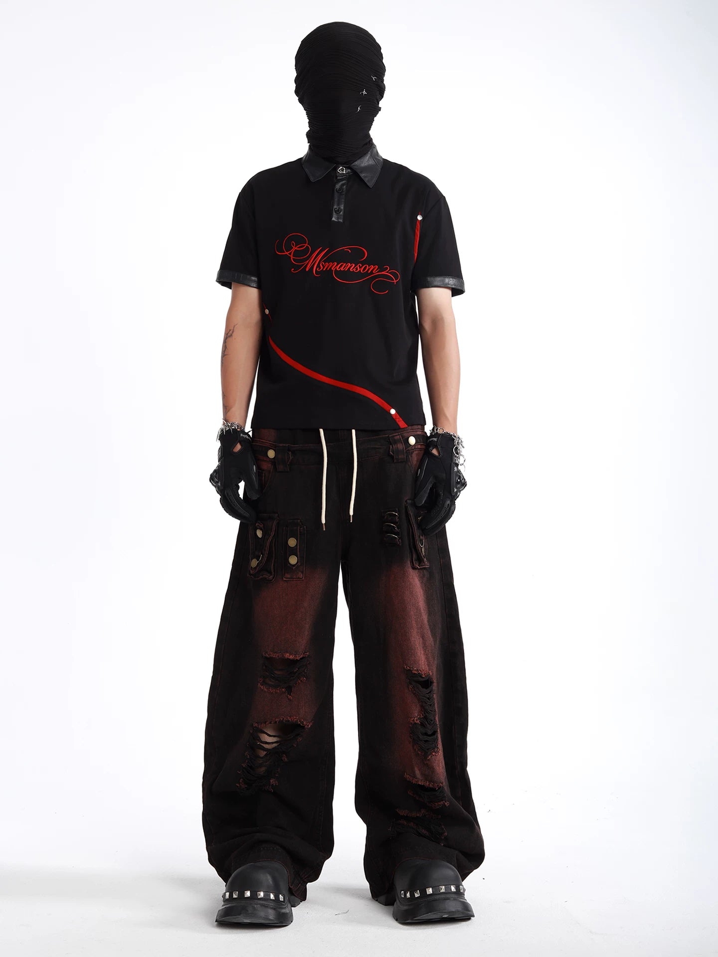 Riot Relic Distressed Denim Pants
