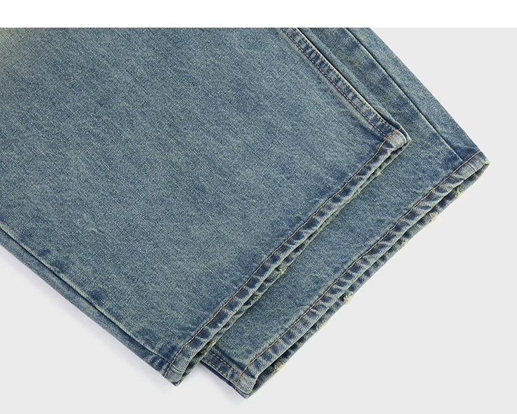 Sunfade Vintage Wash Wide-Leg Jeans