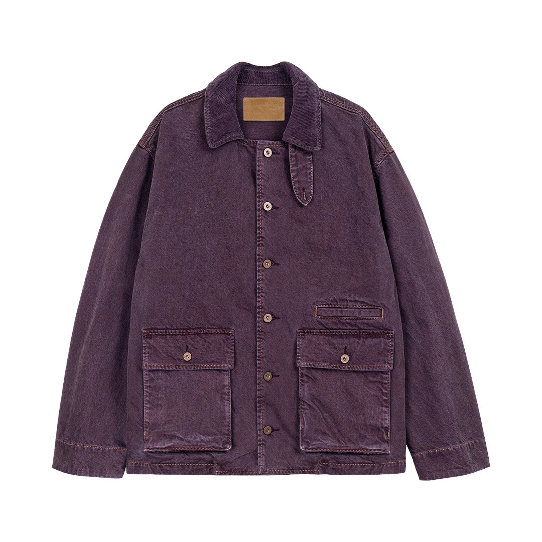 Garment-Dyed Utility Jacket
