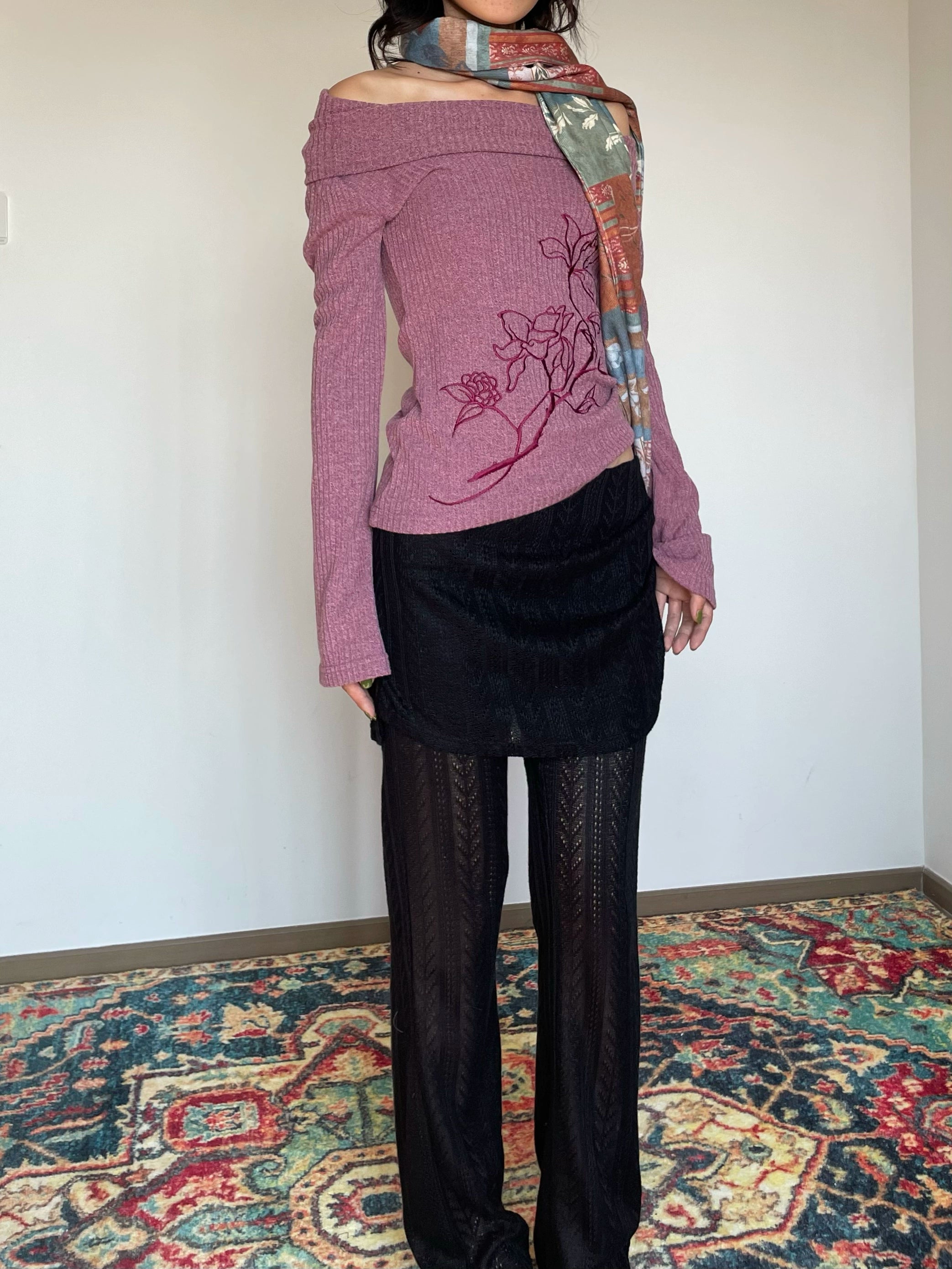 Lotus Cowl Sweater
