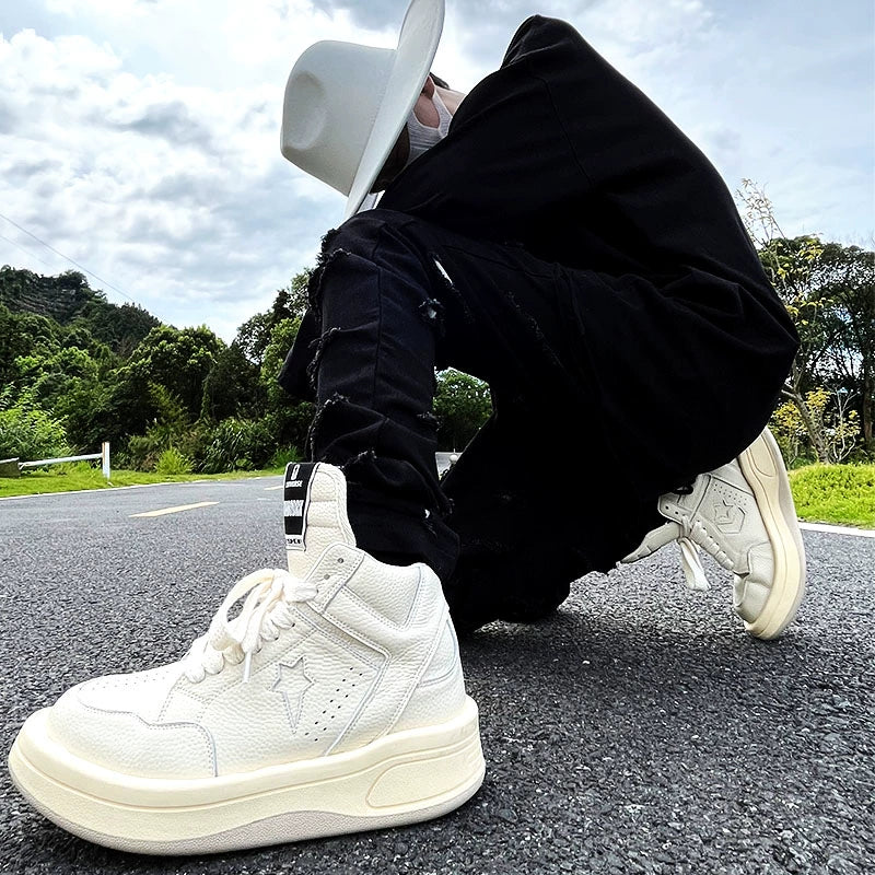 Thick Chunky High Top Sneakers