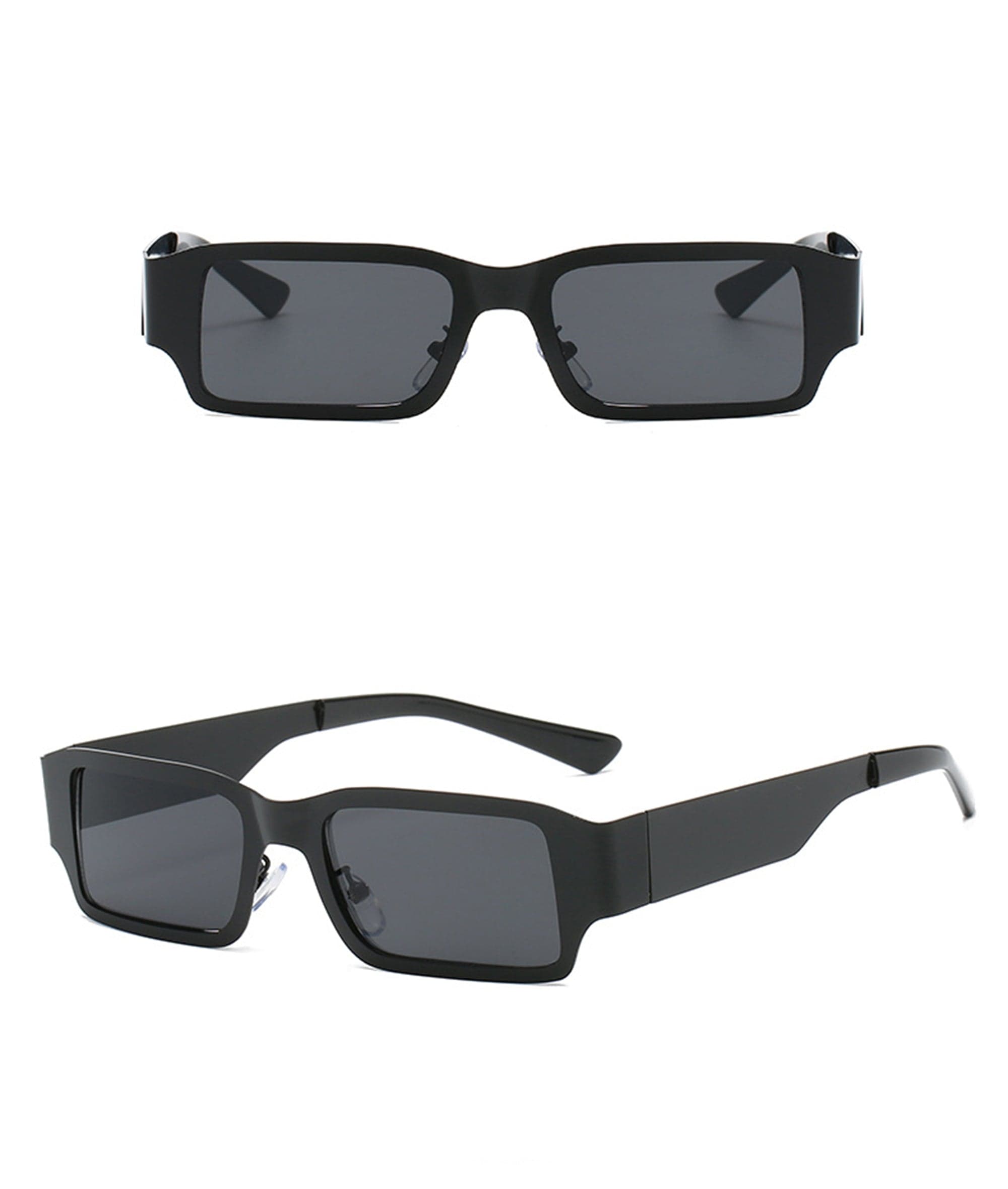 Color-Block Angular Square Sunglasses - view 10