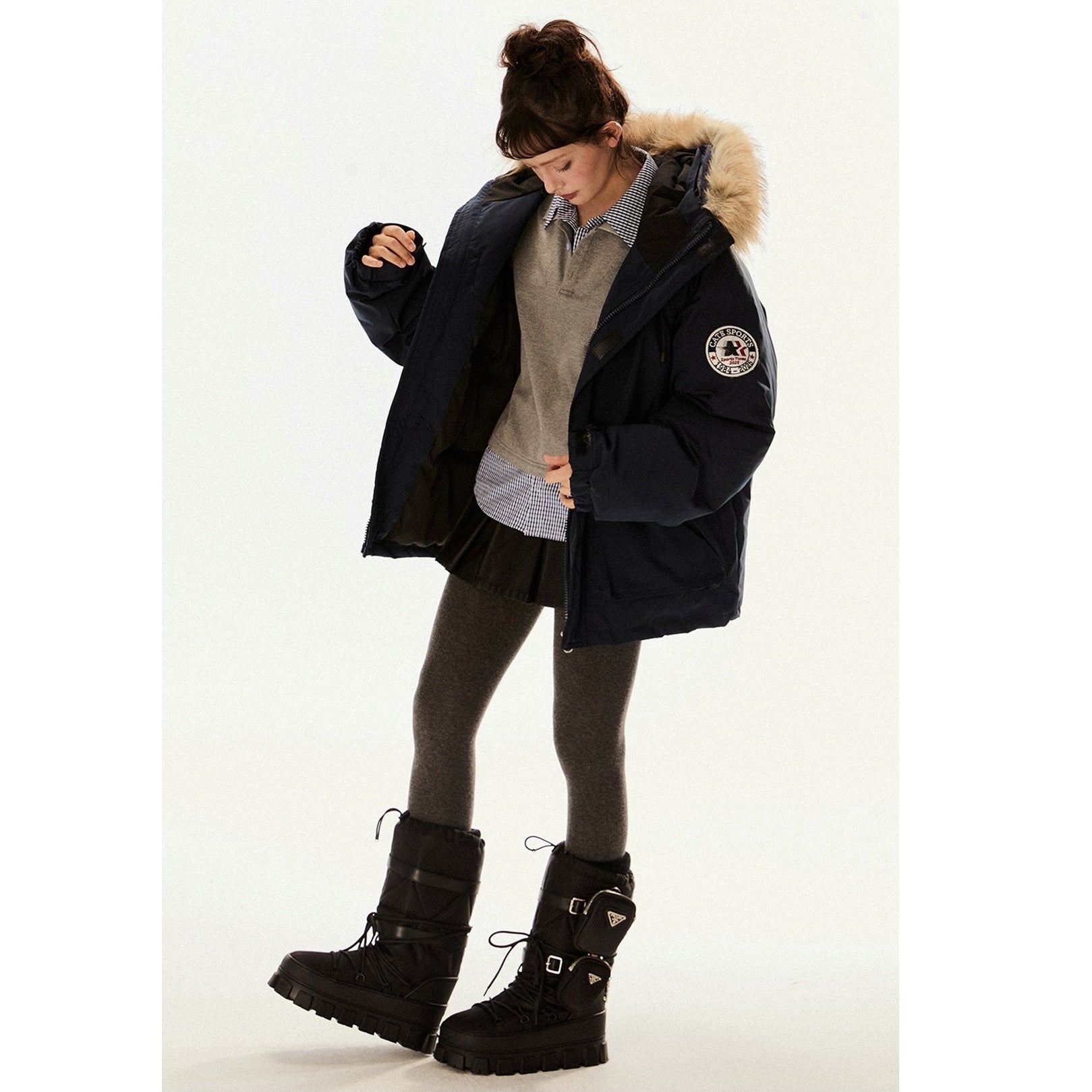 Arctic Fur Trim Down Parka