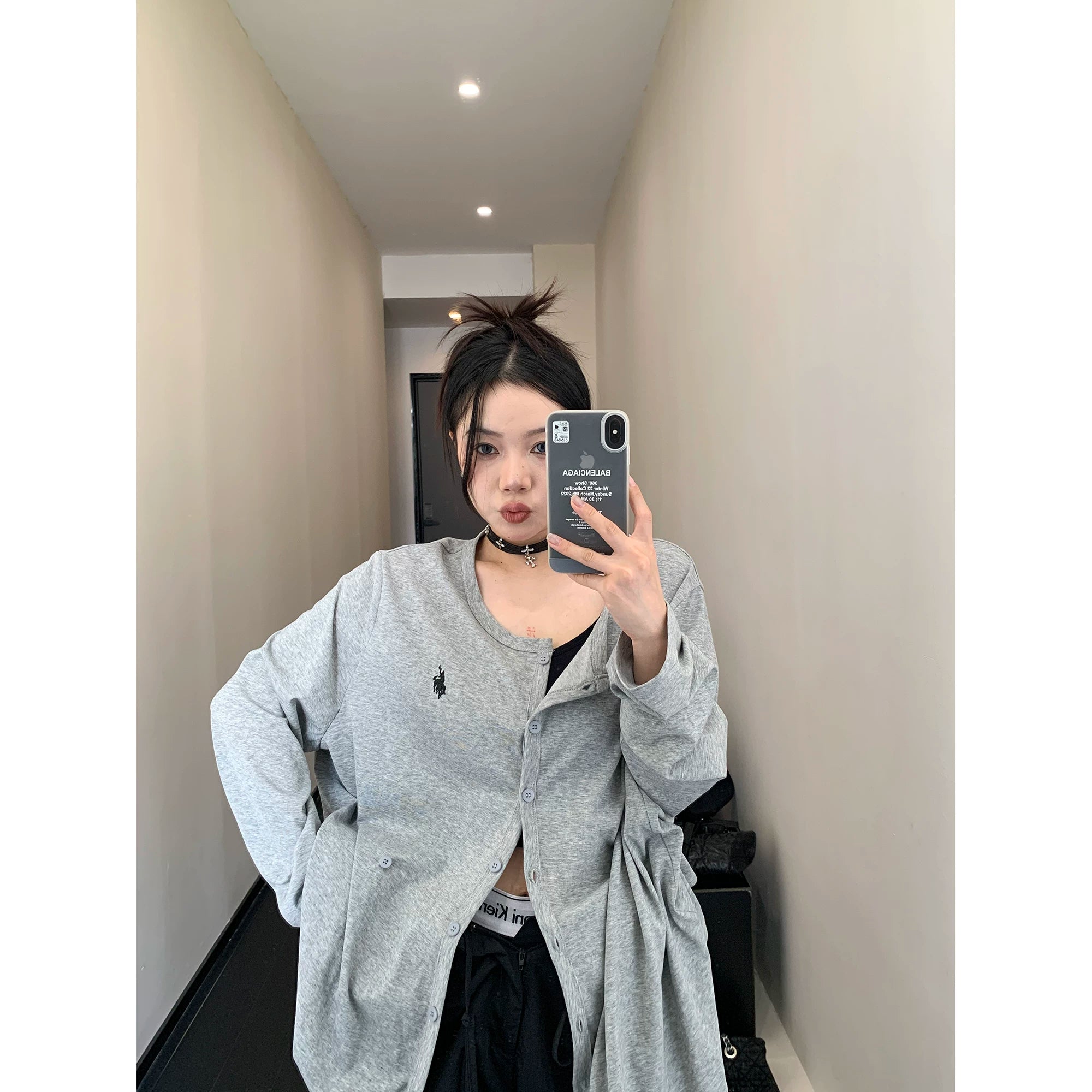 Cloud Rider Button Cardigan