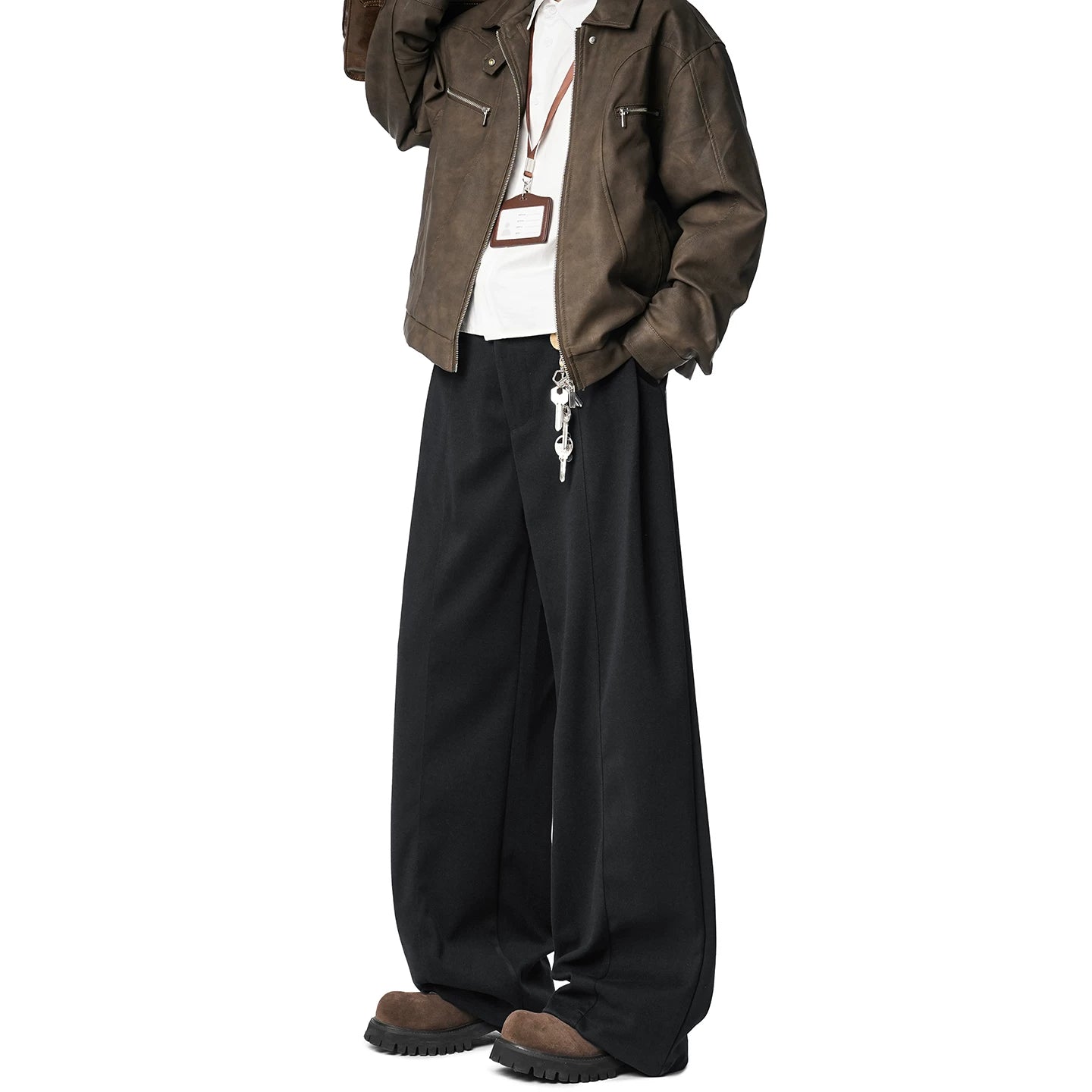 Cafe Scholar Woolwide Trousers