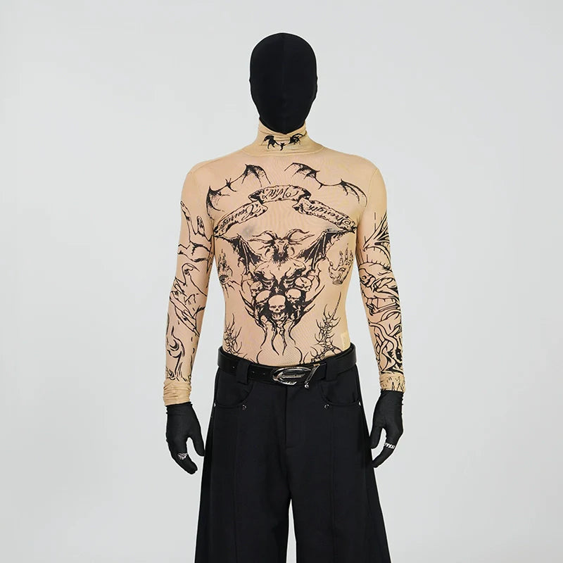Nightspawn Tattoo Mesh Top