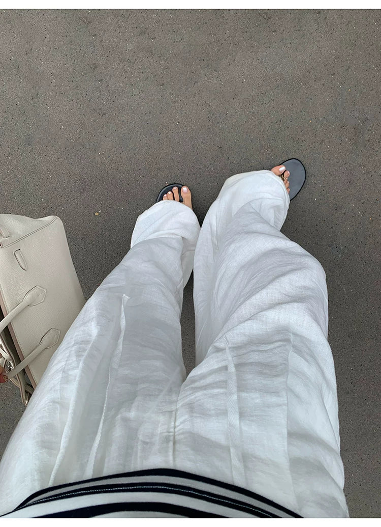 Harbor Breeze Oversized Linen Shirt
