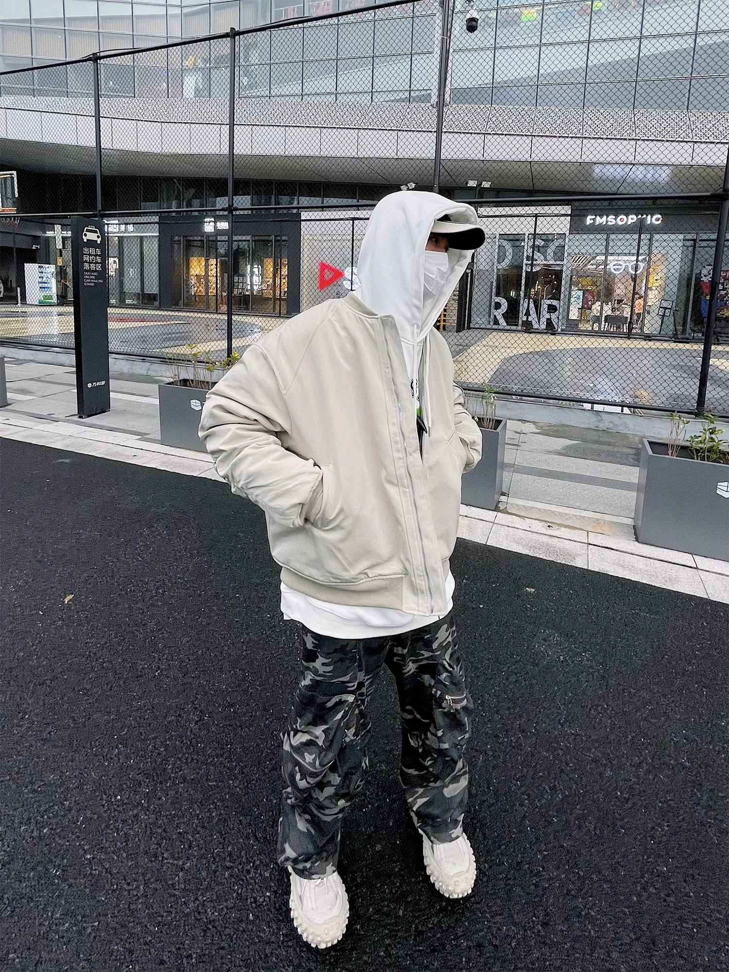 Mono Loop Modular Bomber Jacket