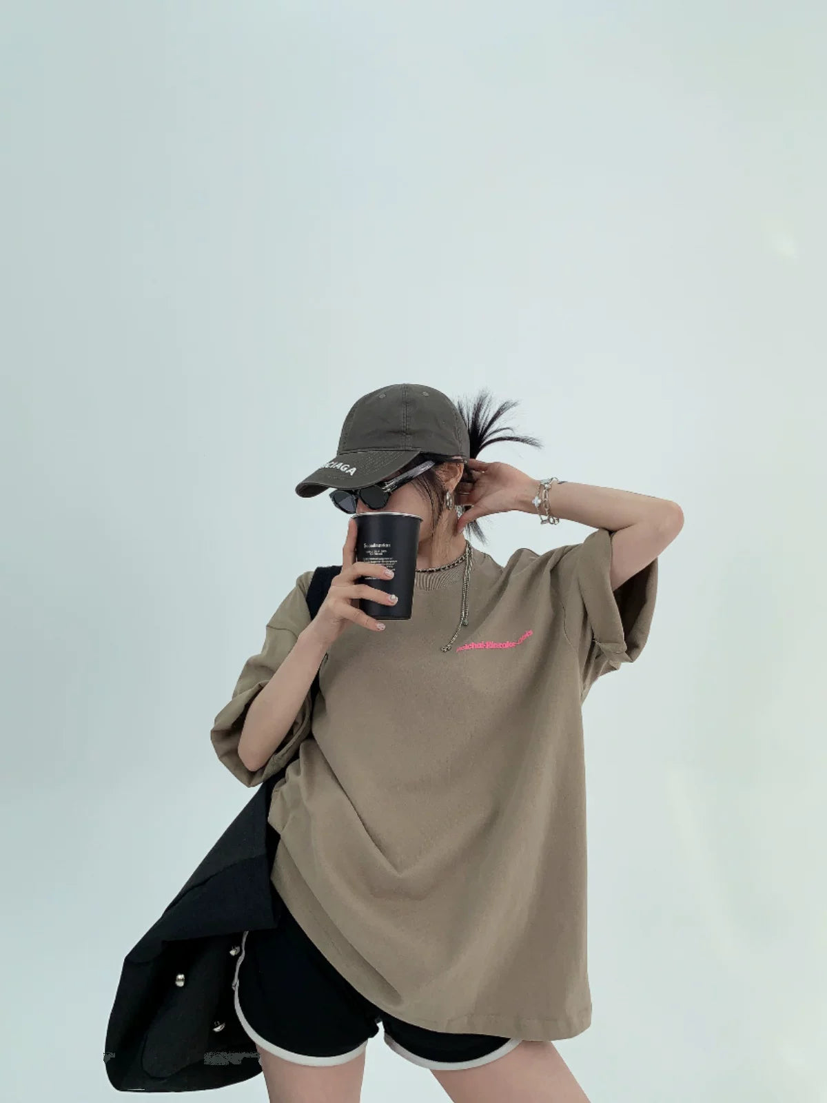 Better Late Neon Script Tee