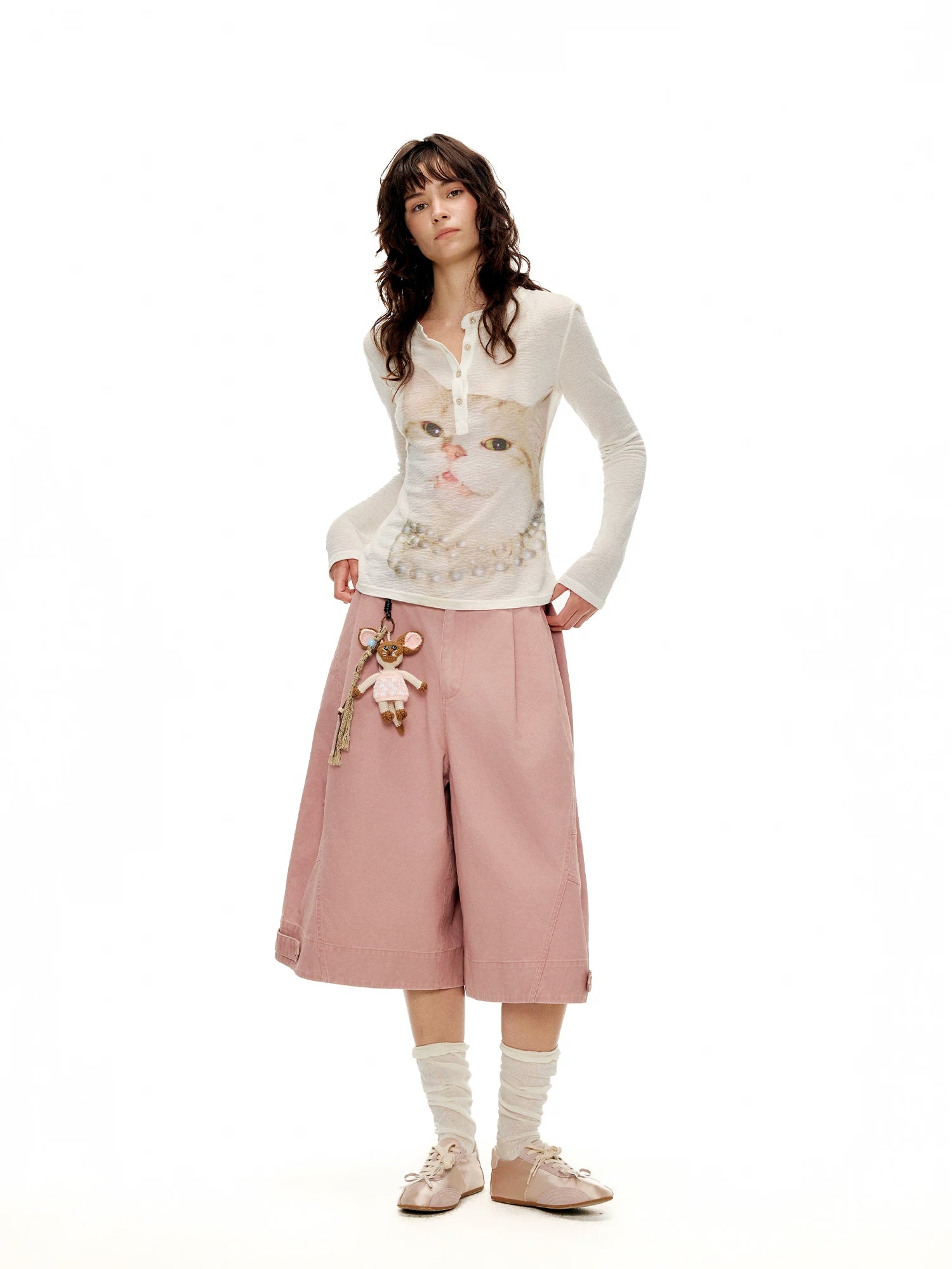Playground Poet Wide Sailor Culottes