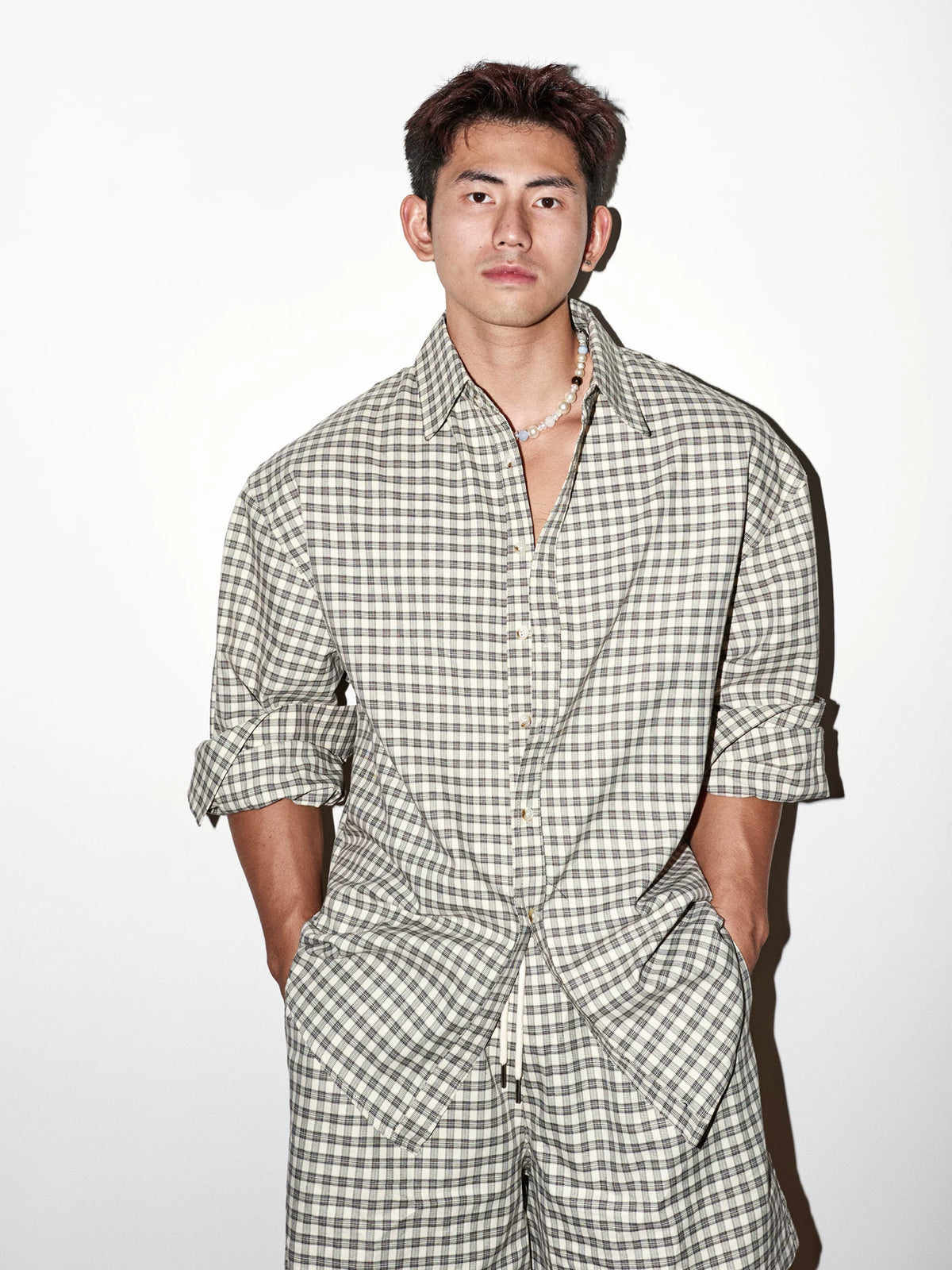 Heritage Check Relaxed Button-Up Shirt
