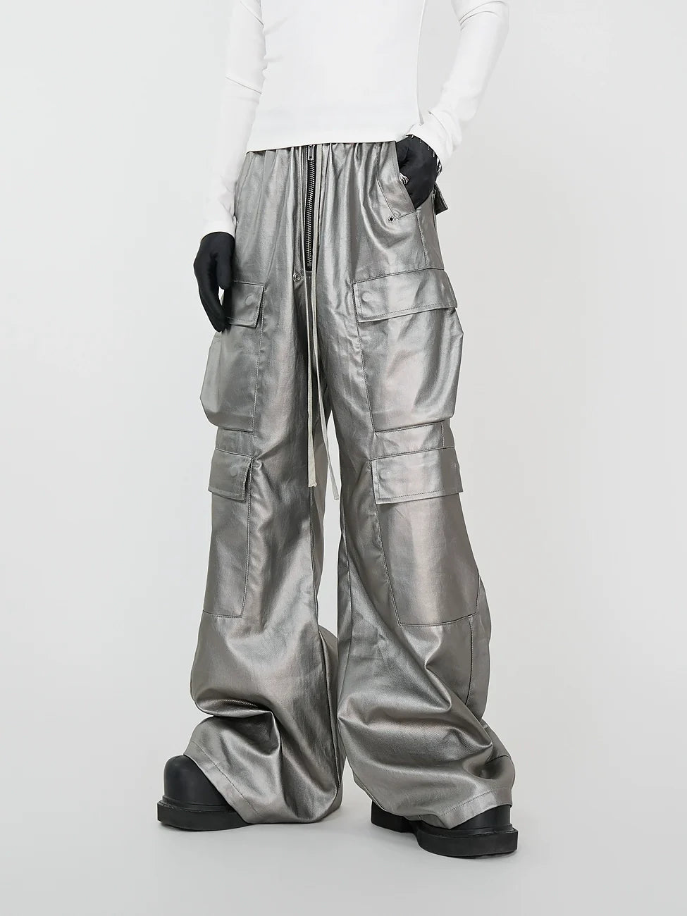 Nebula Alloy Cargo Trousers