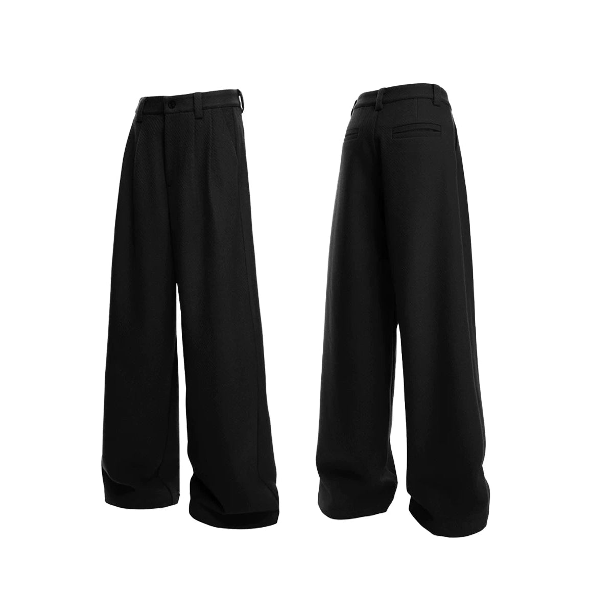 Ledger Tailored Wide-Leg Trousers