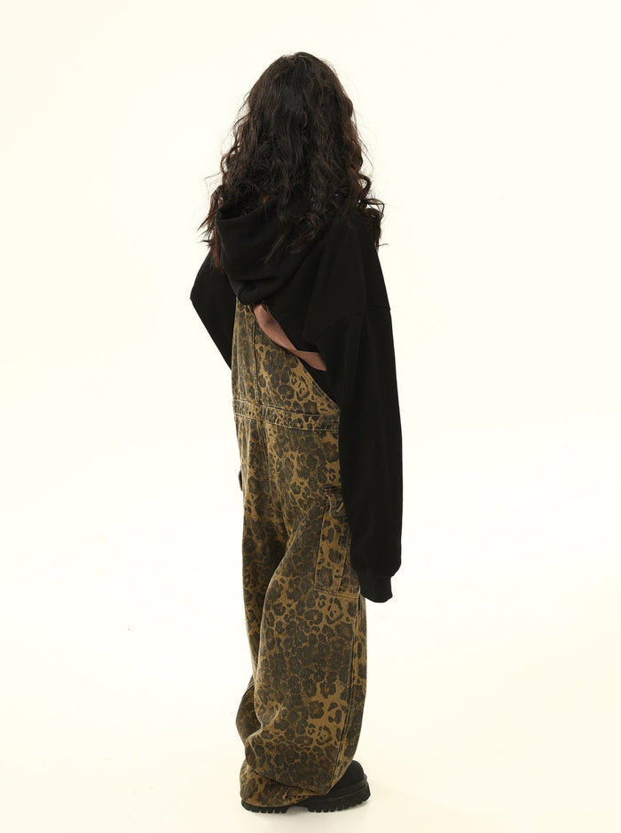 Lizzy Leopard Overalls