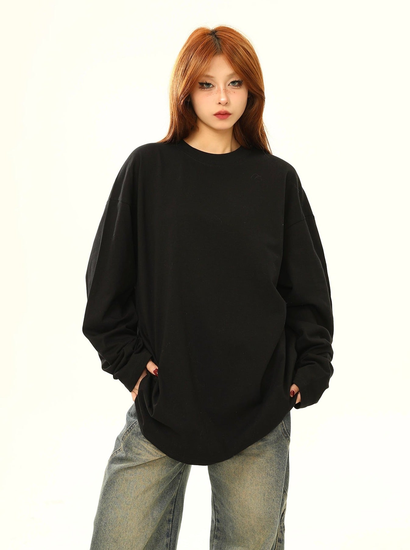 Oversized Long Sleeve Tee