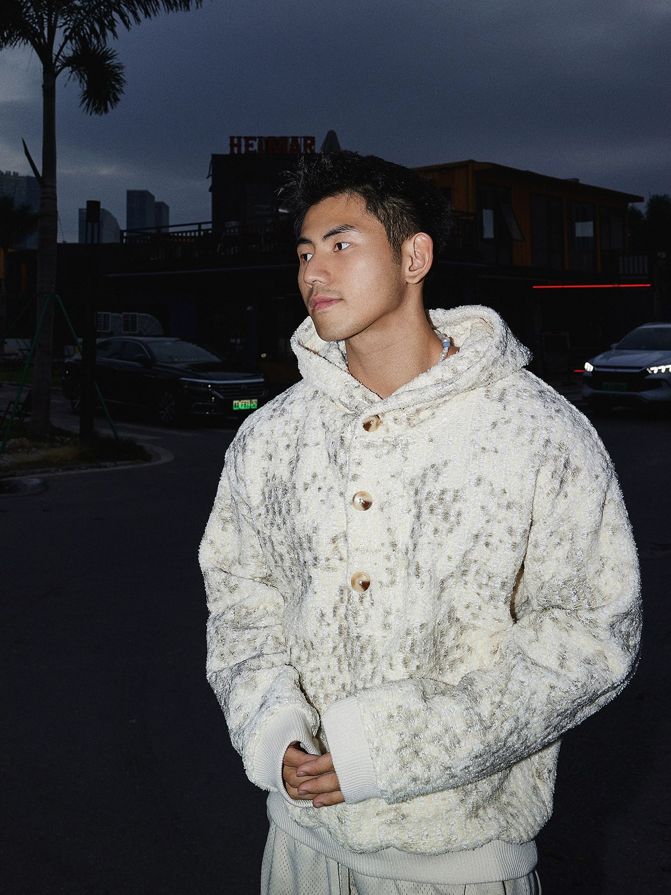 Faux Fur Hooded Jacket