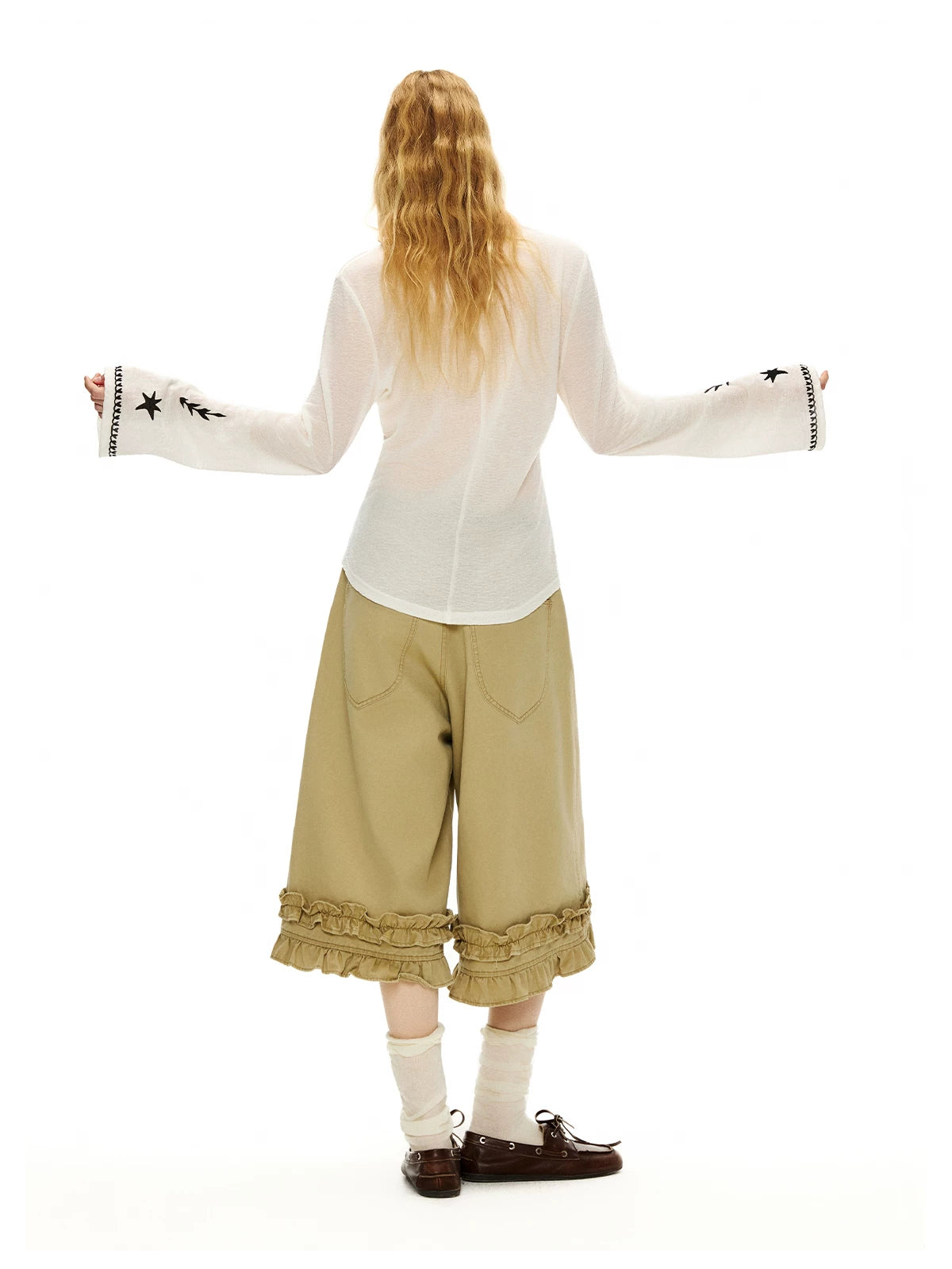 Celestial Familiar Spellbound Tie‑Front Cardigan