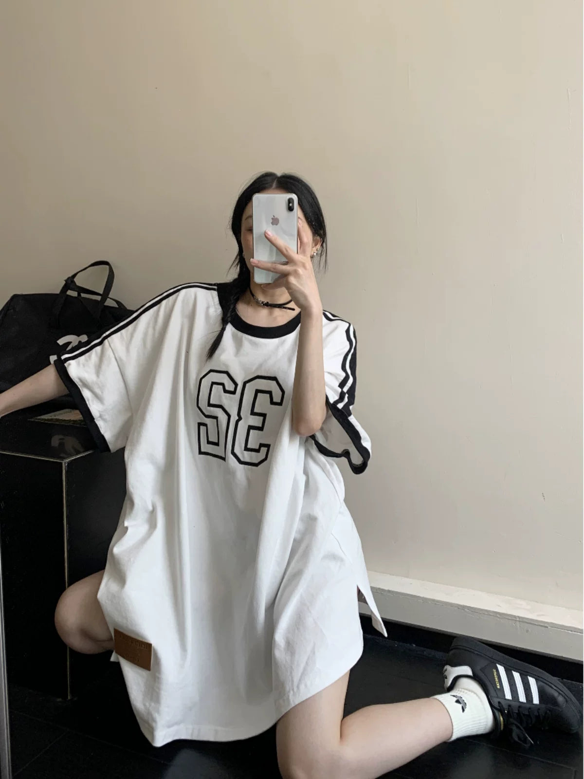 Varsity 32 Oversize Jersey Tee