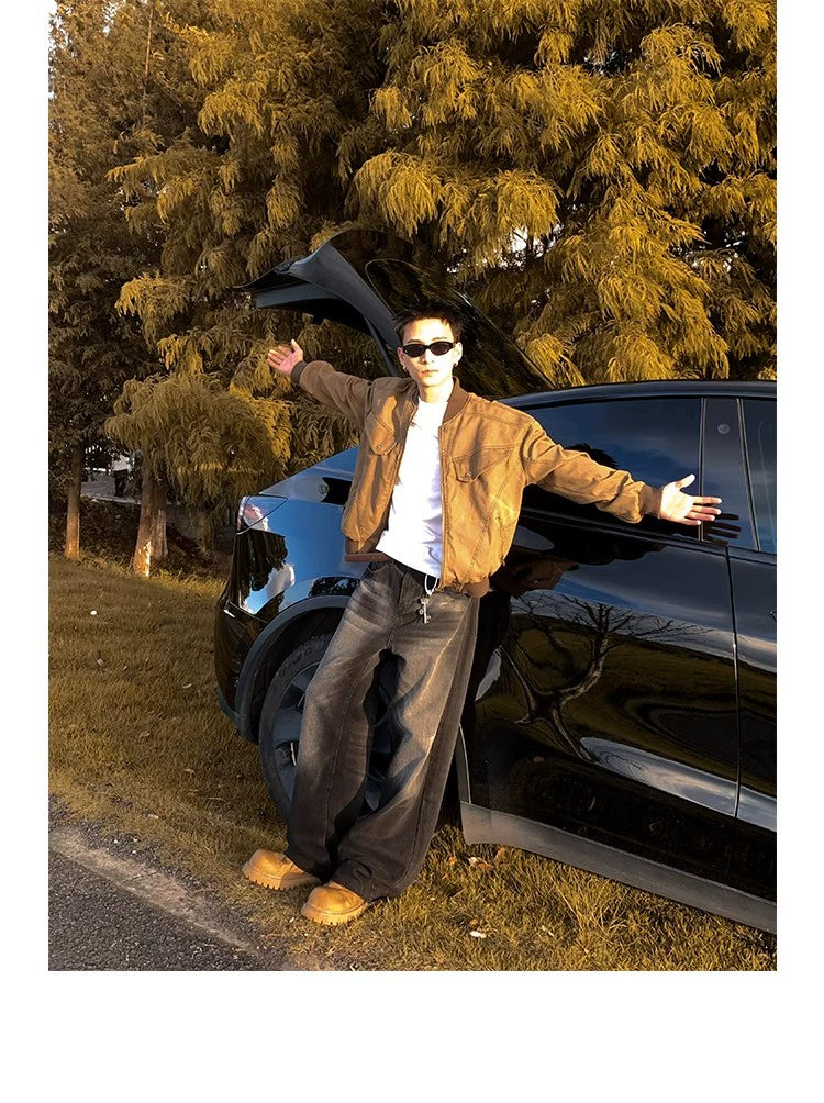 Retro Bomber Jacket
