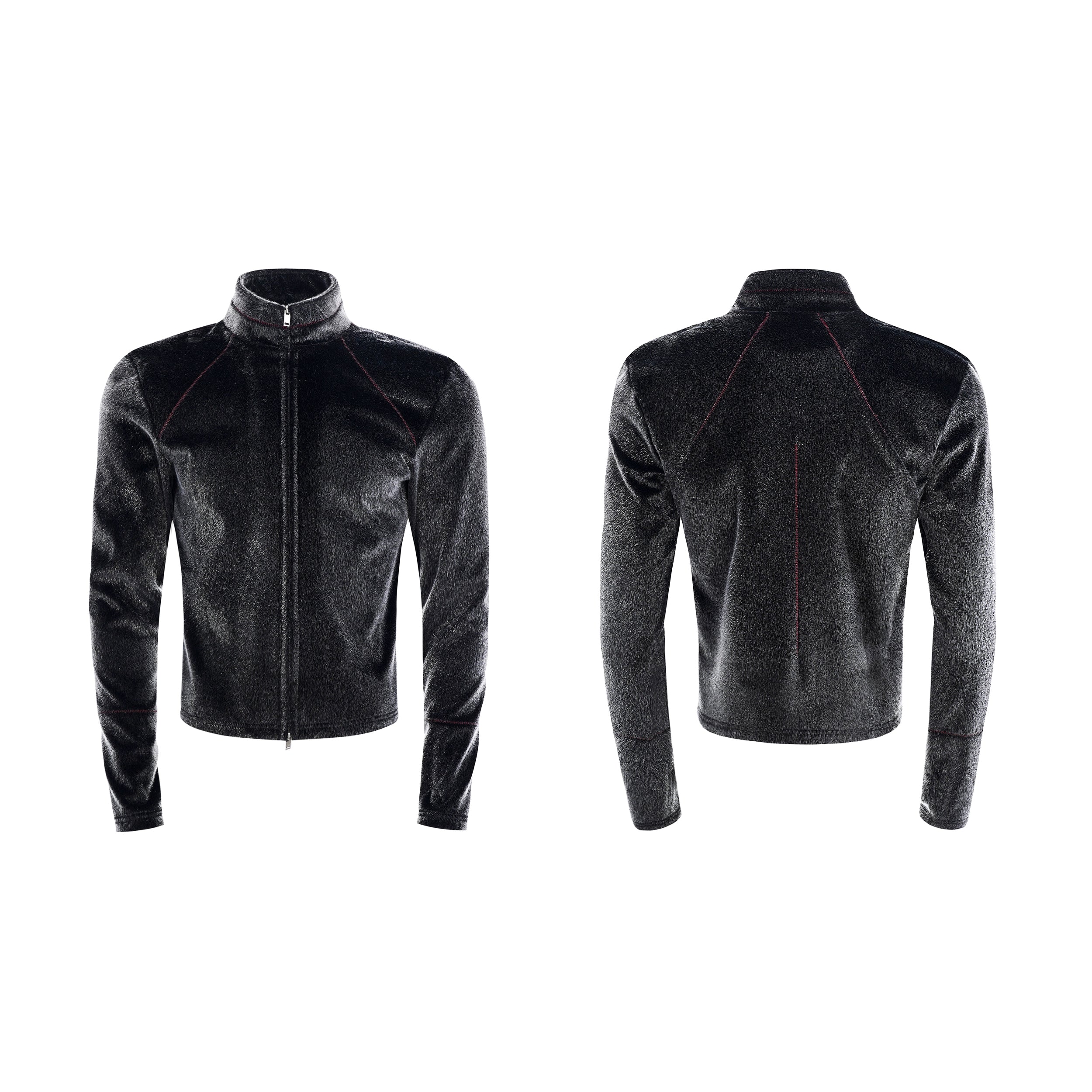 Nebula Sheen Zip Track Jacket