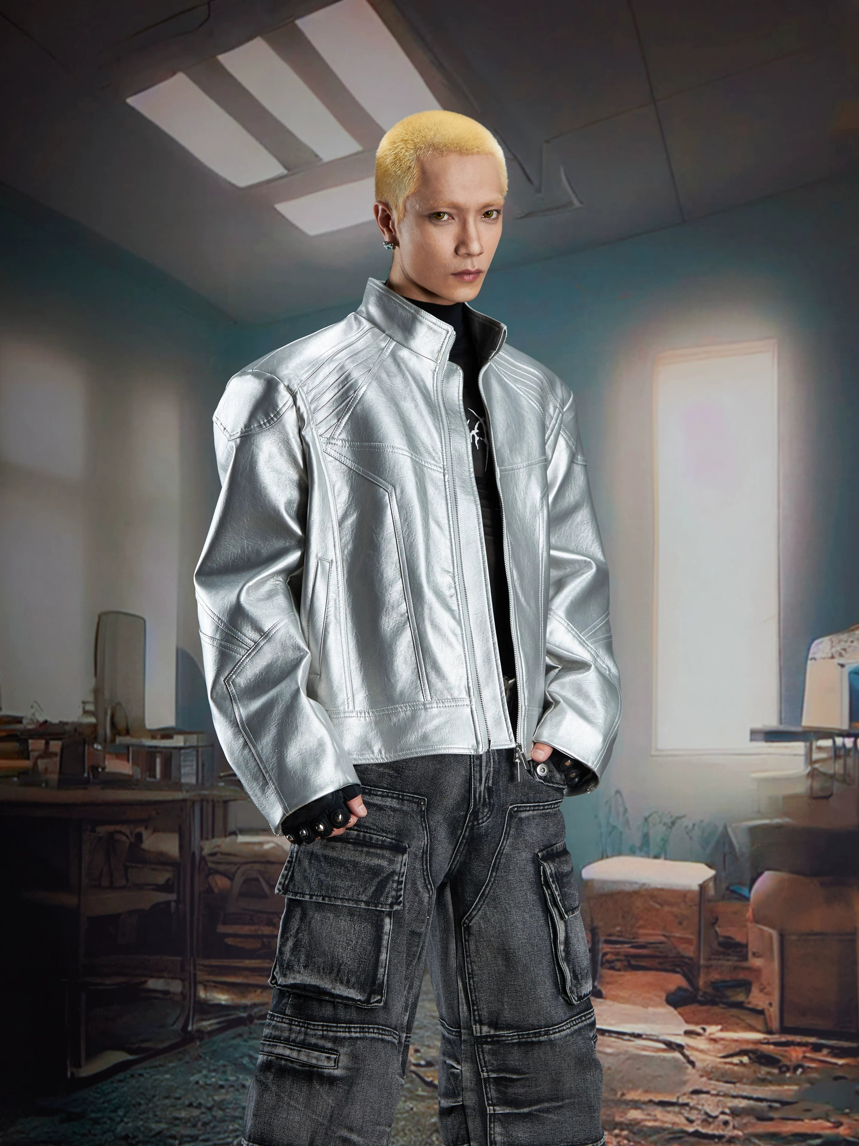 Nebula Spire Moto Jacket