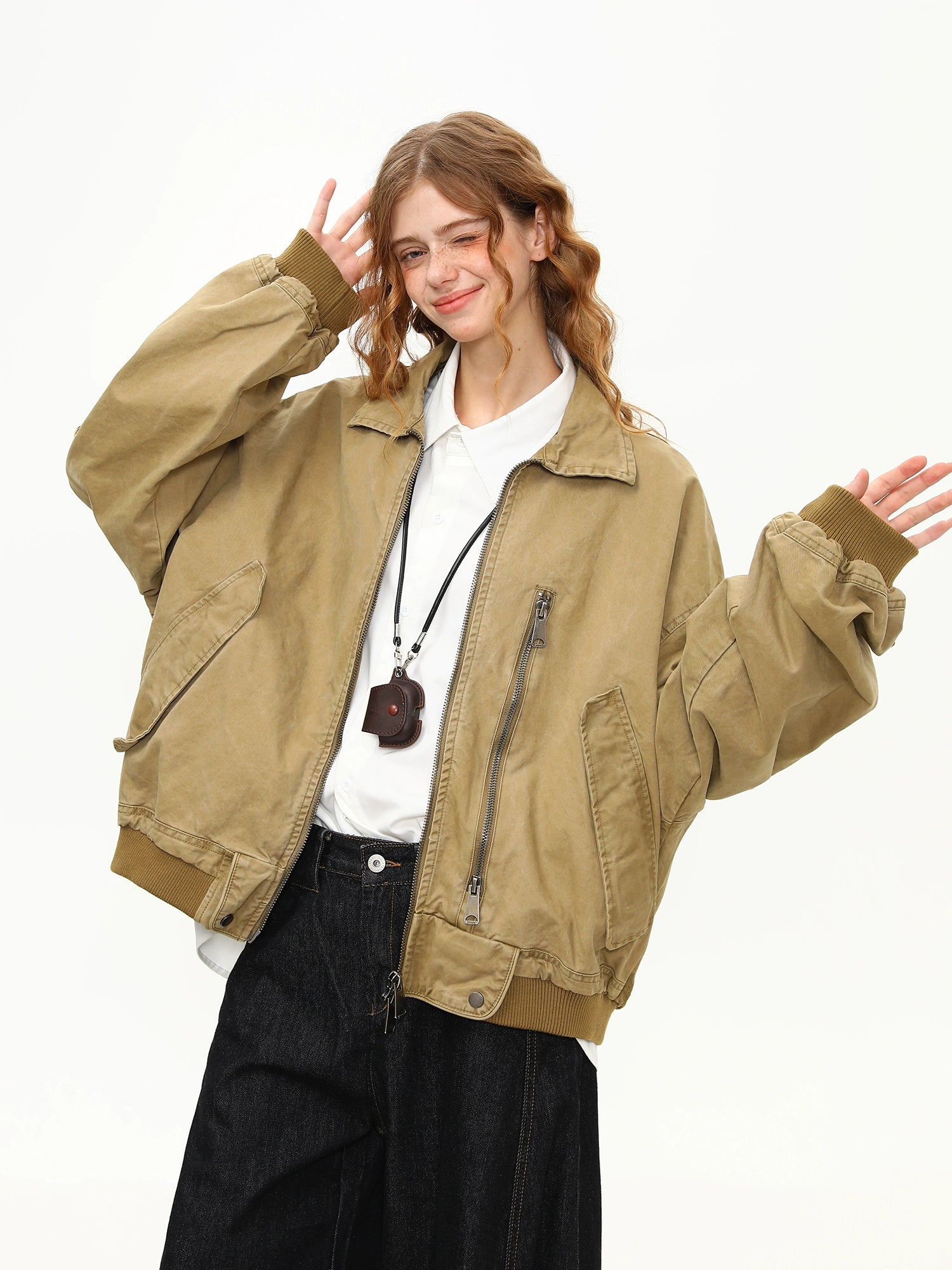 Desert Patrol Utility Bomber Jacket