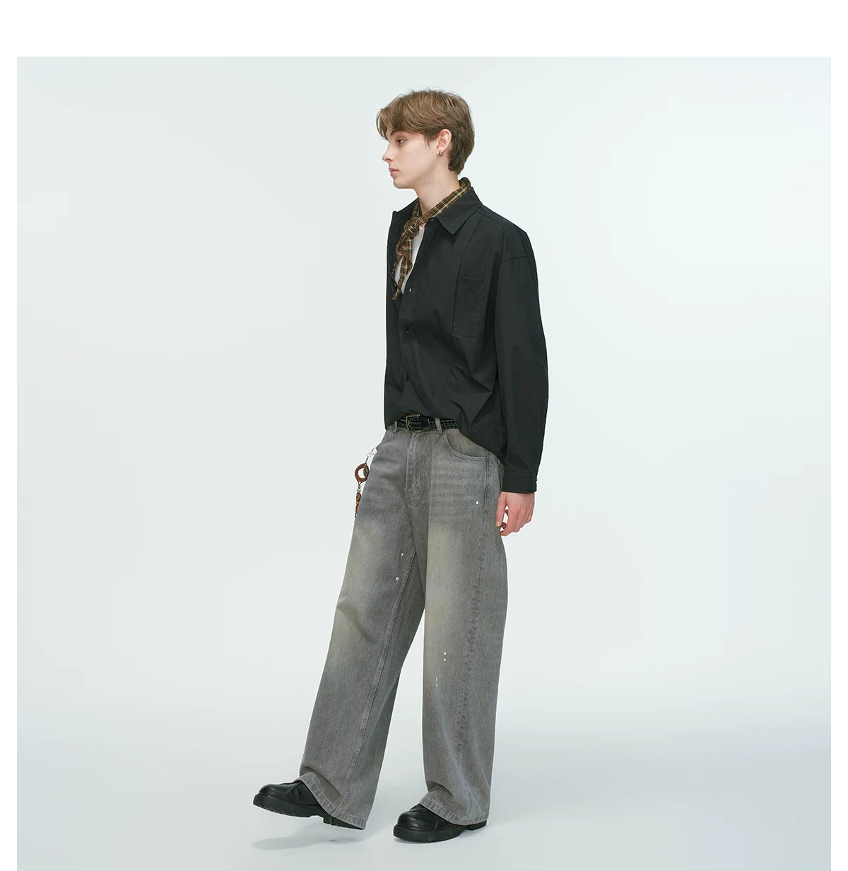 MonoFrame Relaxed Poplin Shirt