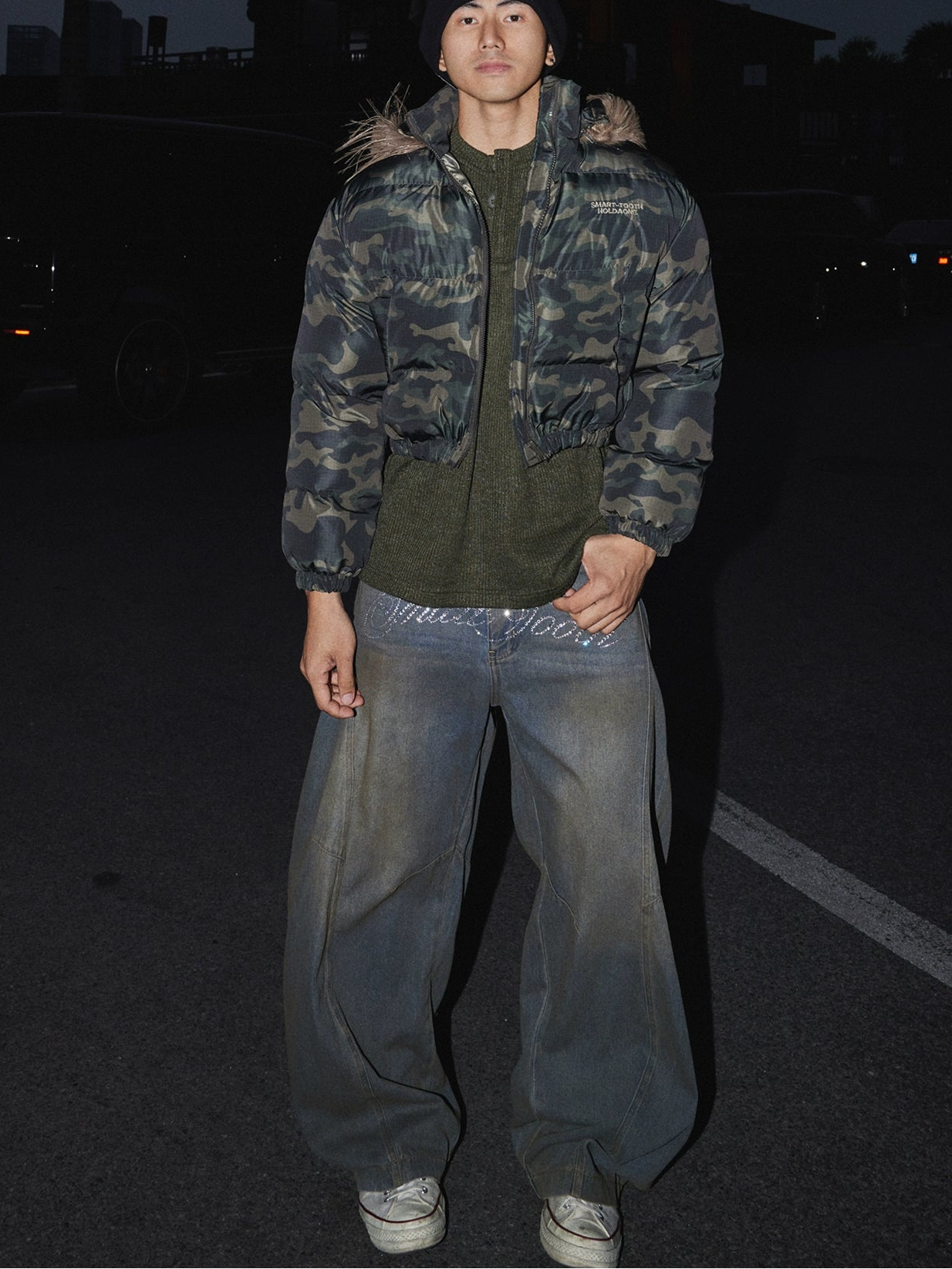 Urban Recon Camo Puffer Jacket