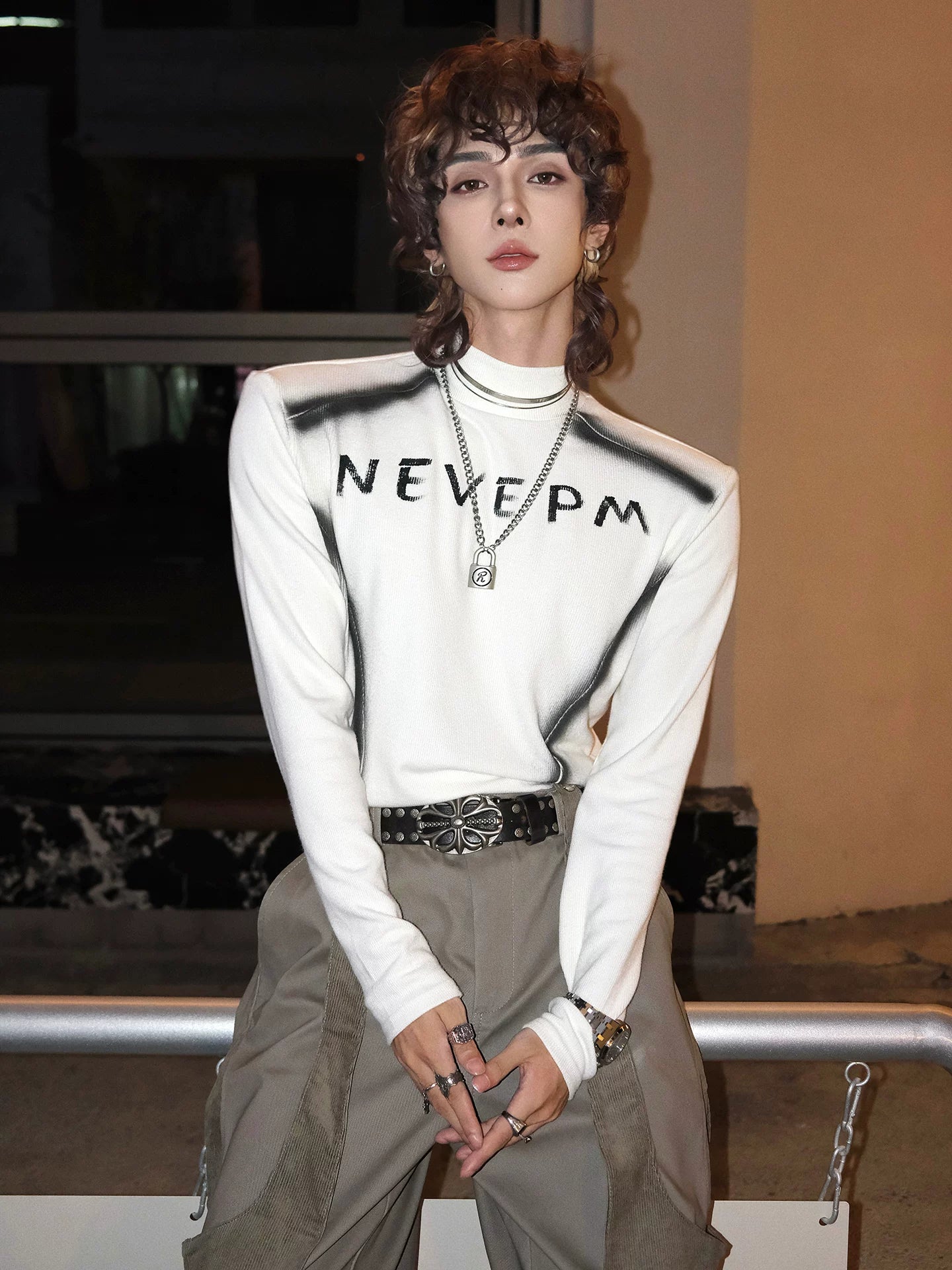 Nebula Fade Knit Top