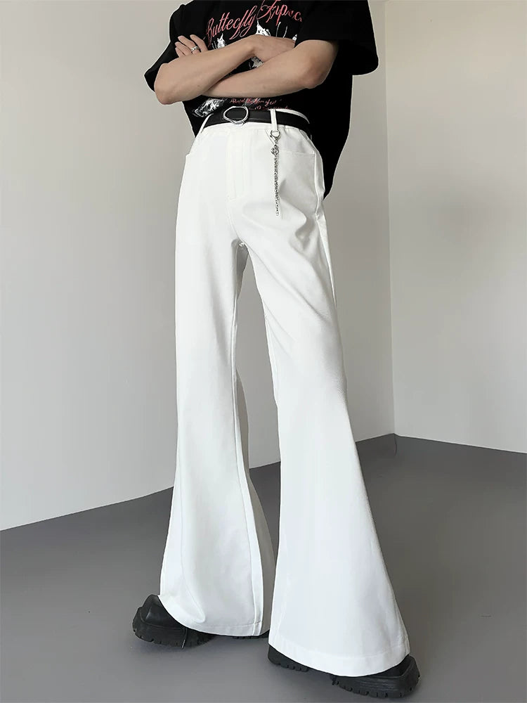 Butterfly Flare White Trousers