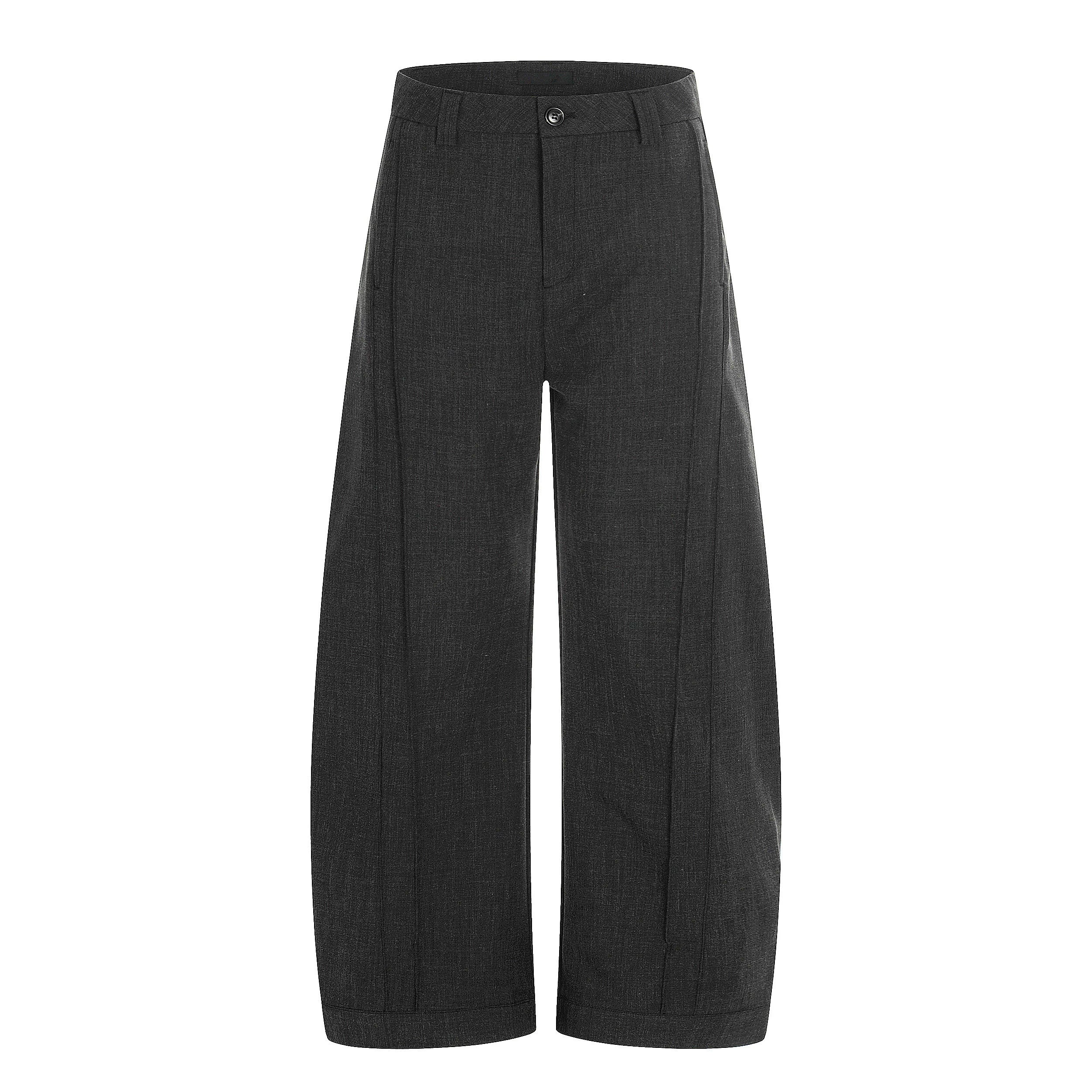Drape Tailored Wide‑Leg Trousers