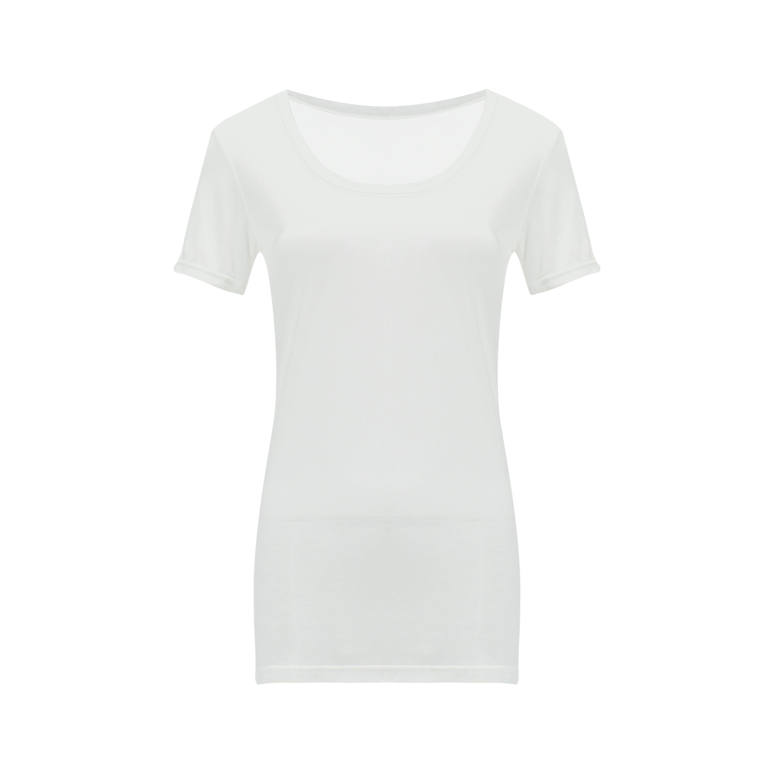 Loose-fit U-neck Short Sleeve