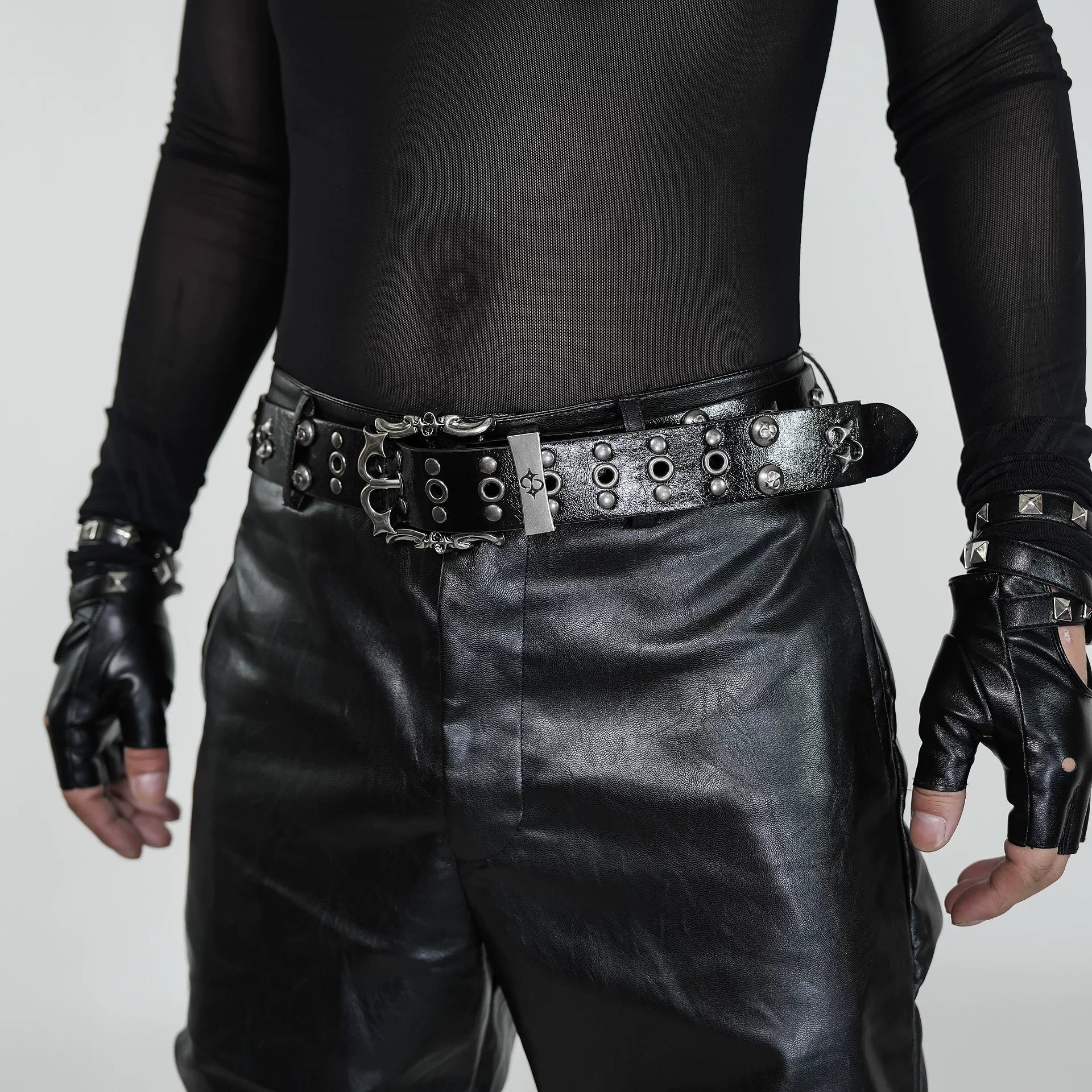 Midnight Riot Studded Belt