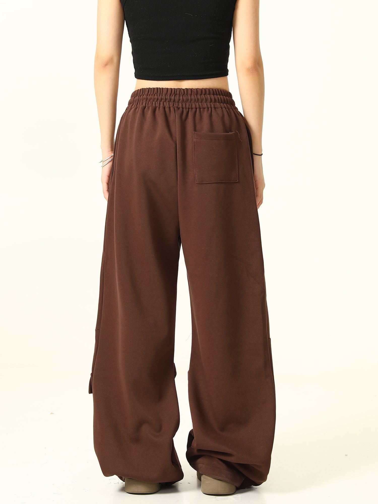 Striped Cargo Track Pants