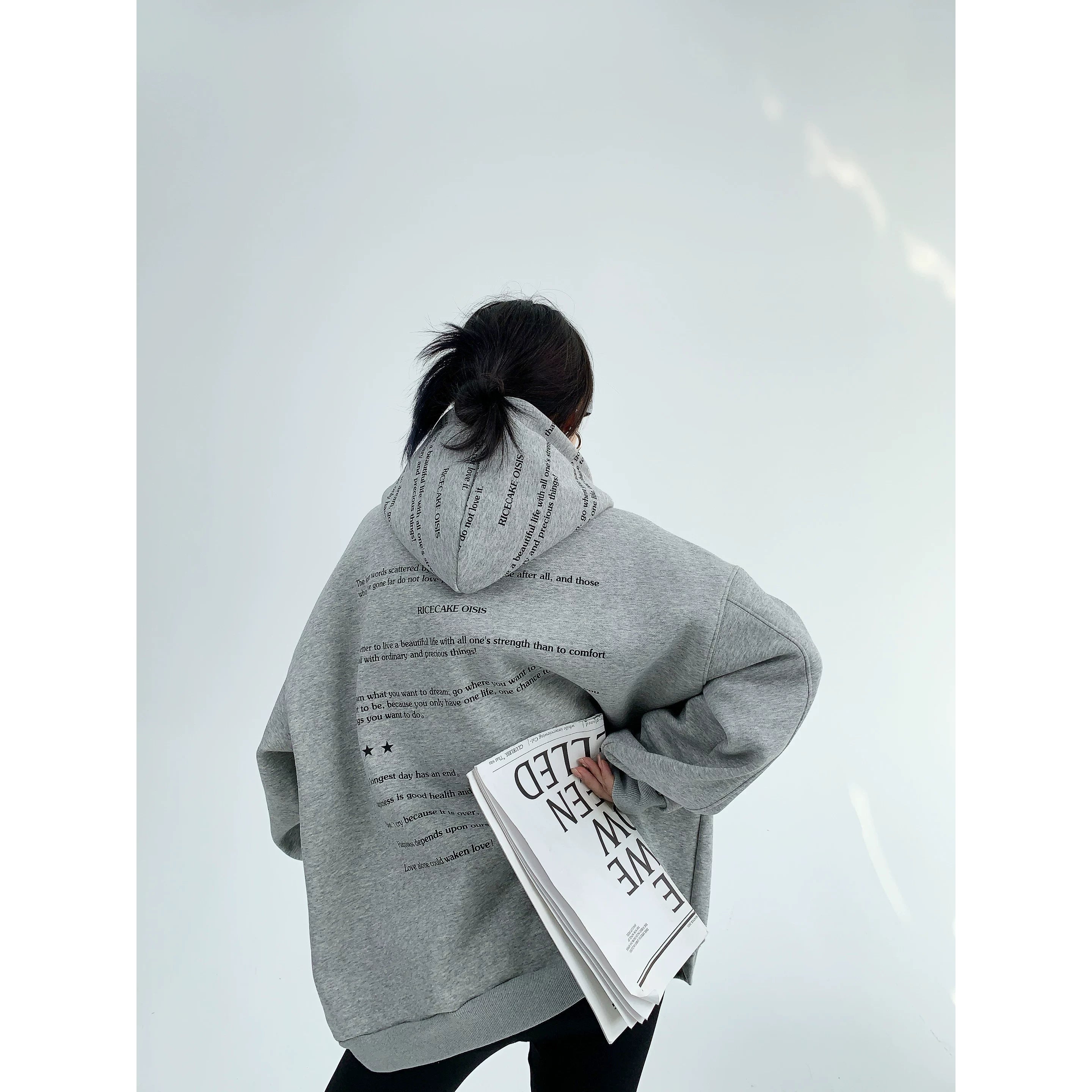 Storyline Script Cloud Zip Hoodie