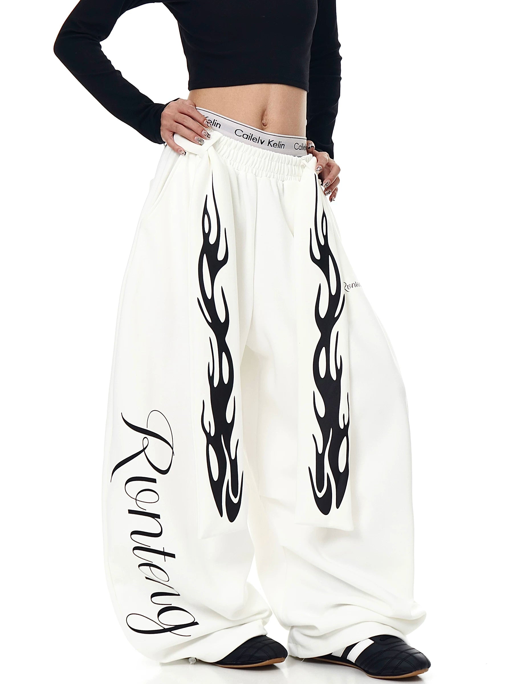 Blaze Script Rally Fleece Pants