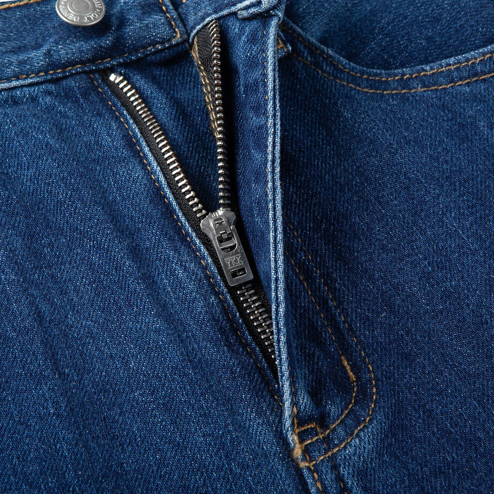 Deep Indigo Wide-Leg Jeans