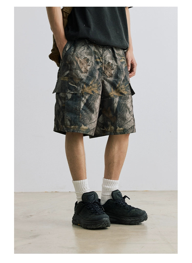 Shorts de camouflage réversibles