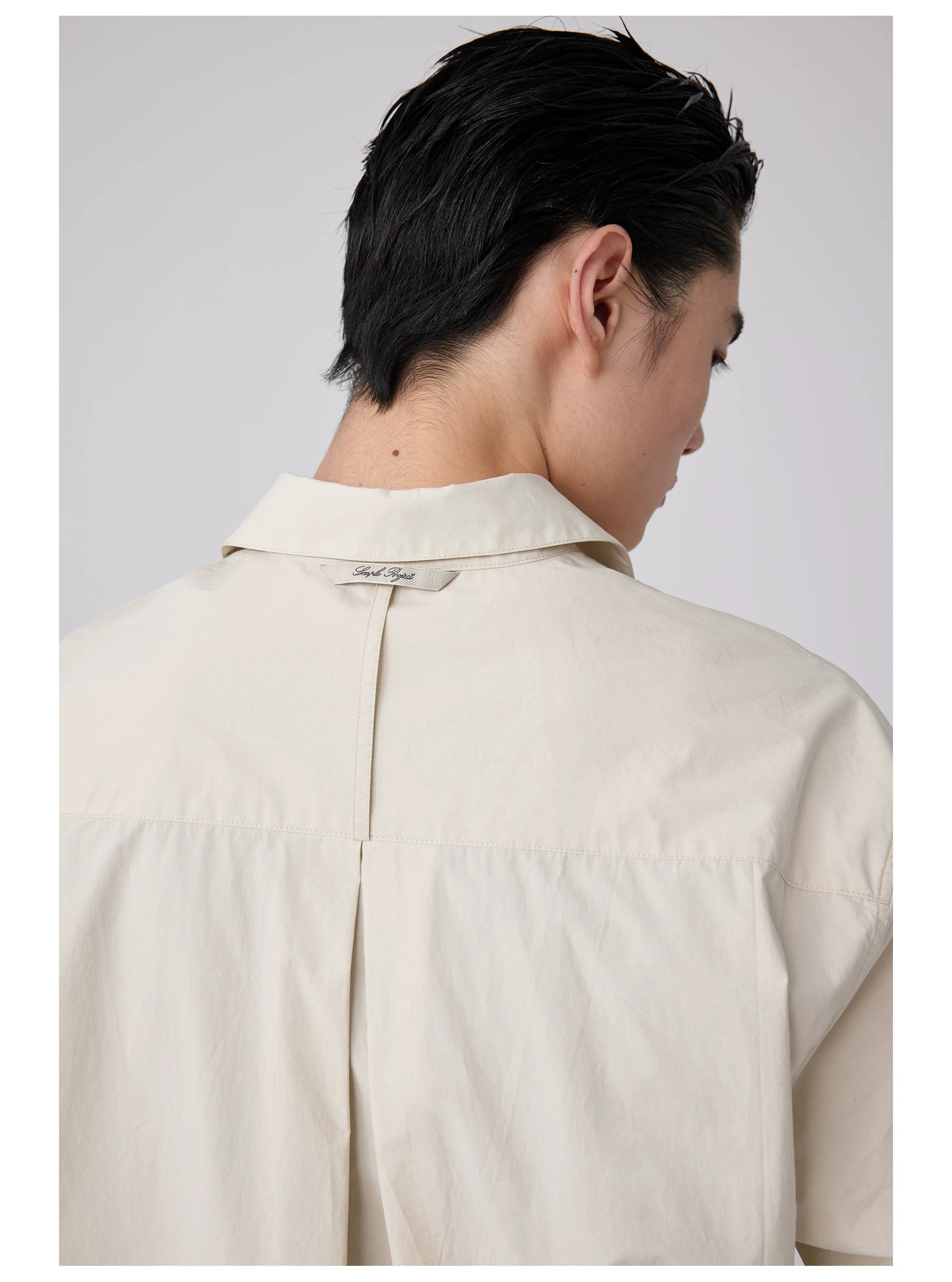 Skydrift Boxy Poplin Shirt