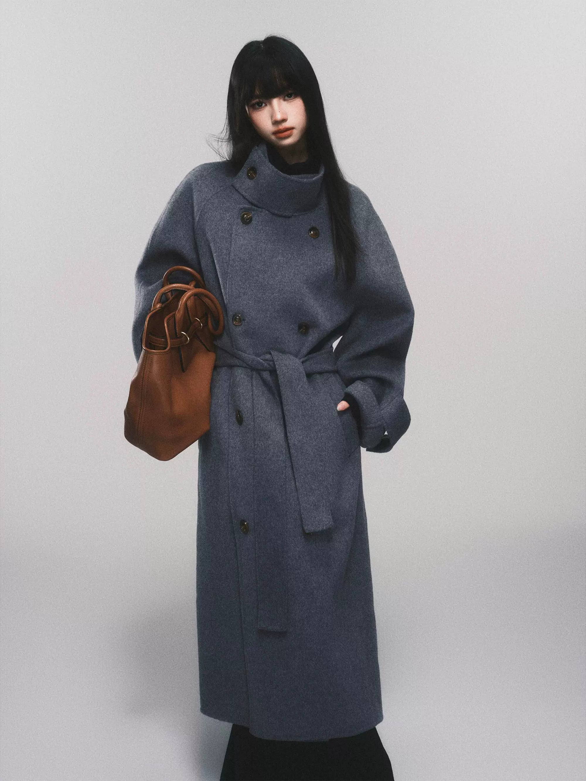 Fogbound Regent Belted Trench Coat