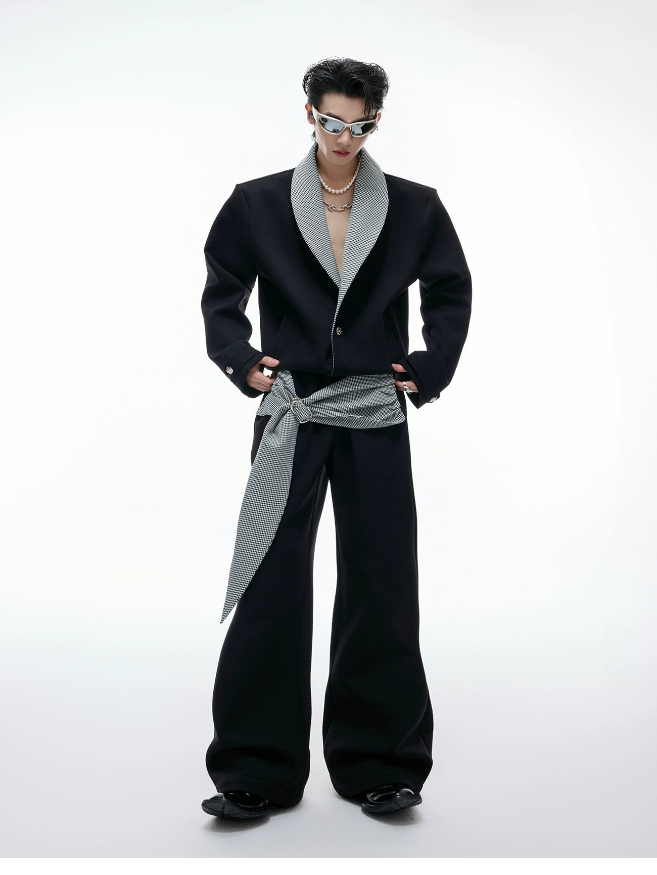 Wide Lapel Suit and Pants Setup