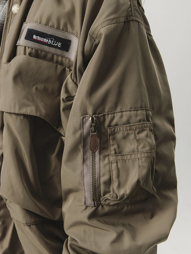 Utility Pocket Bomber Jacket
