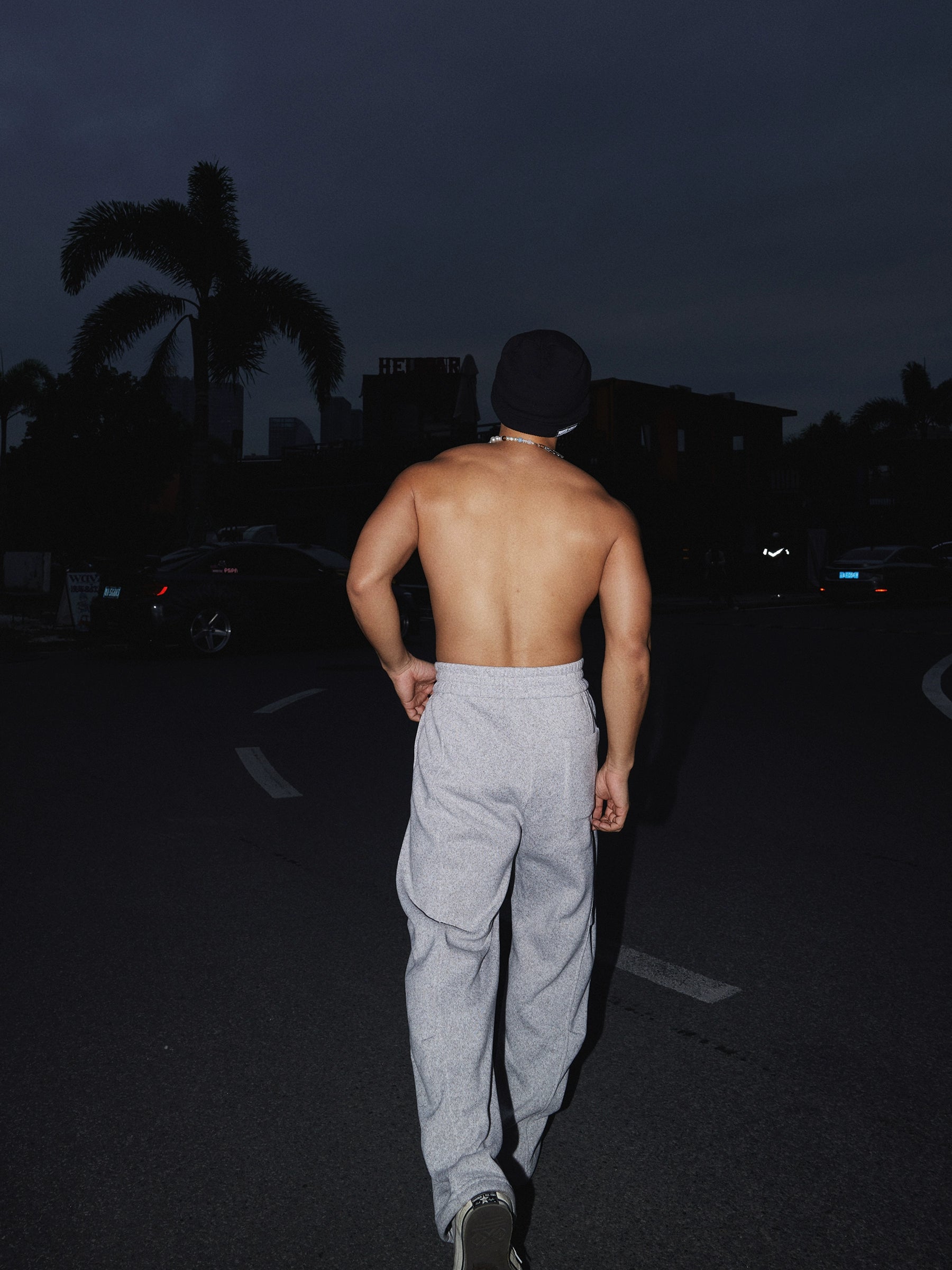 Concrete Calm Oversized Lounge Sweater and Pants Setup