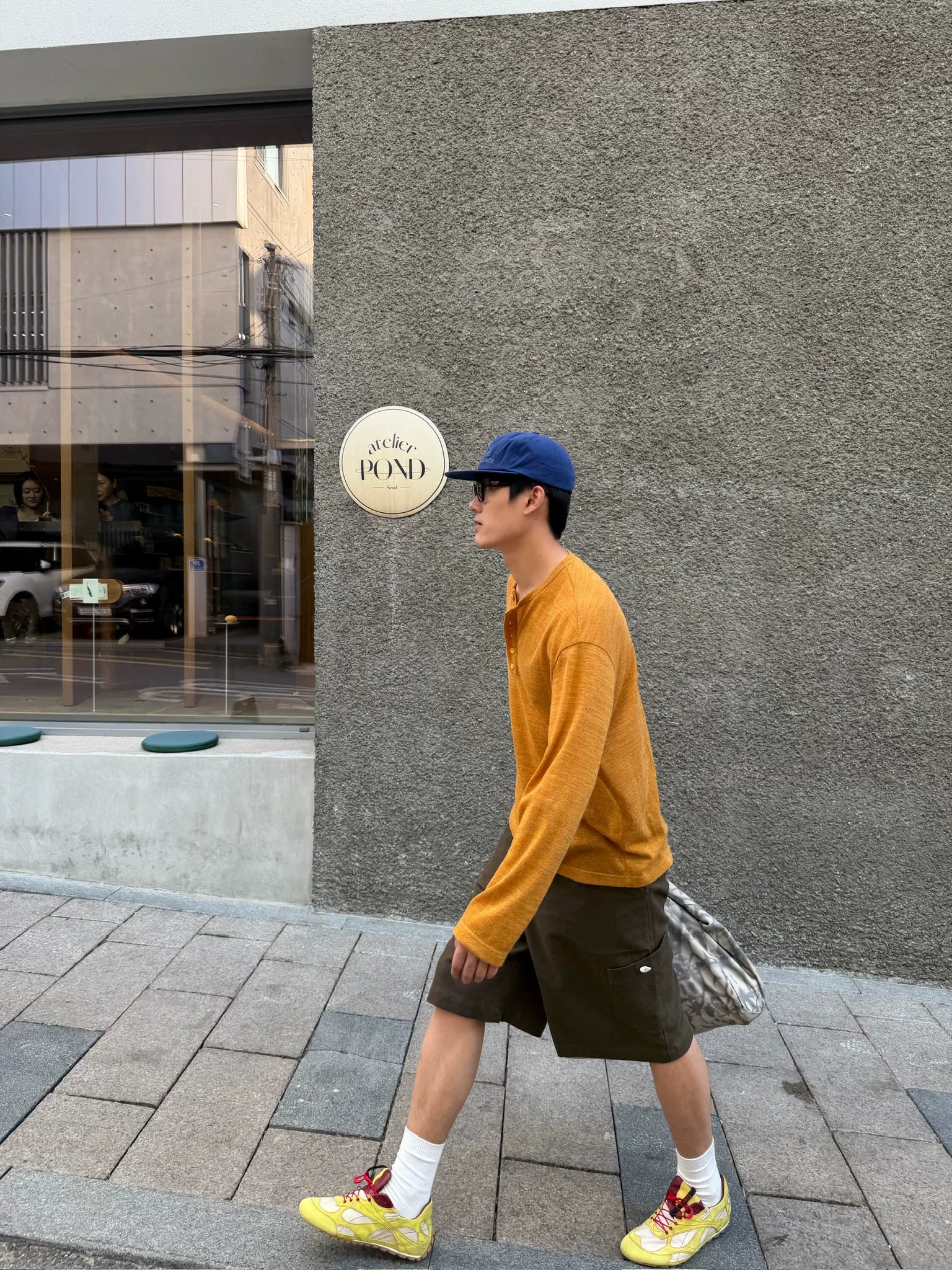 Amber Crest Henley Knit