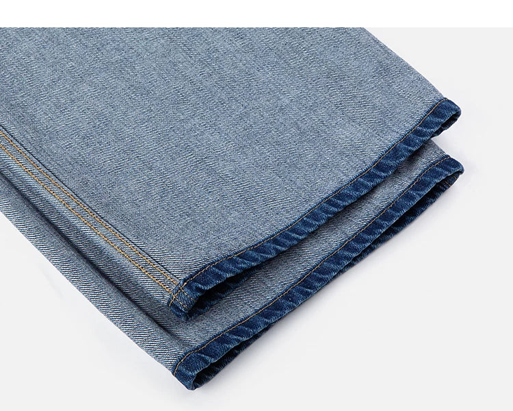 Deep Indigo Wide-Leg Jeans